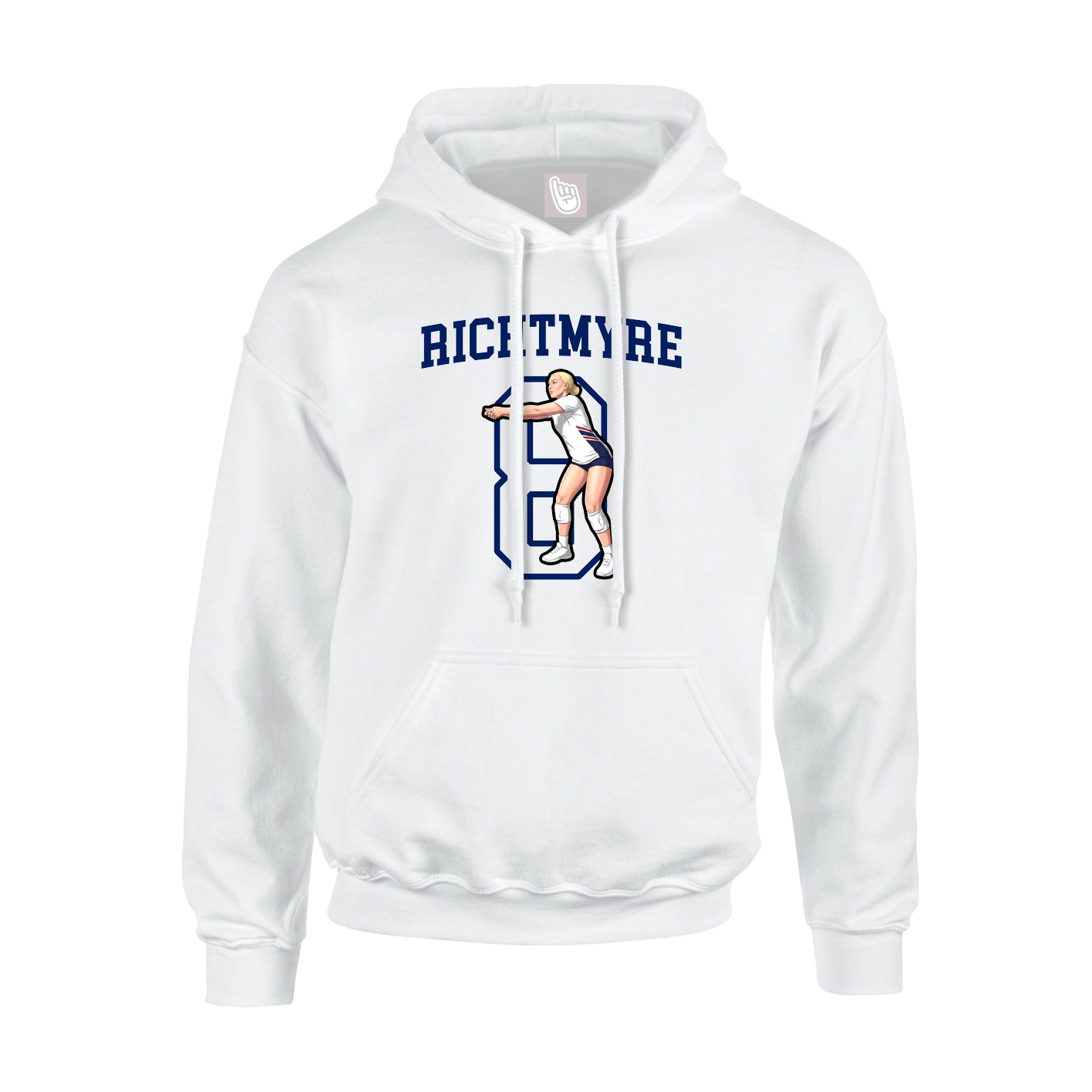 Youth Hoodie — Shirsey in White