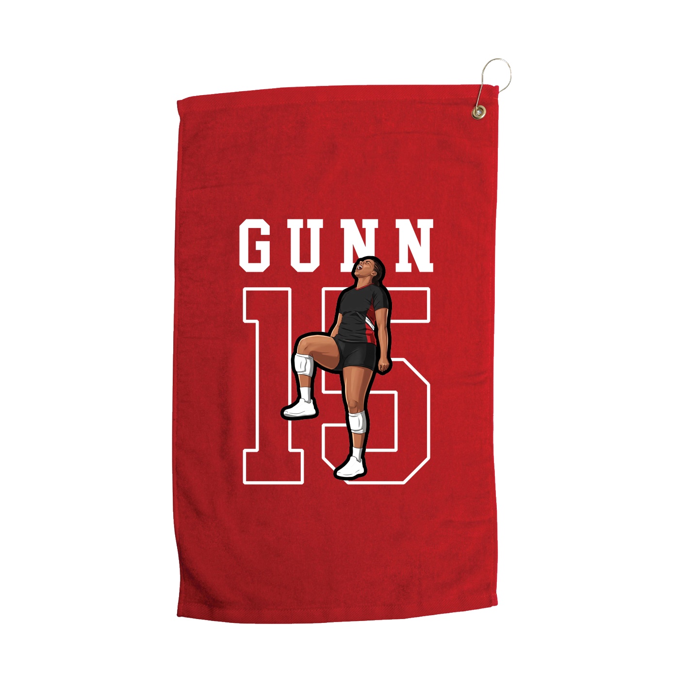 Golf Towel — Shirsey in Red