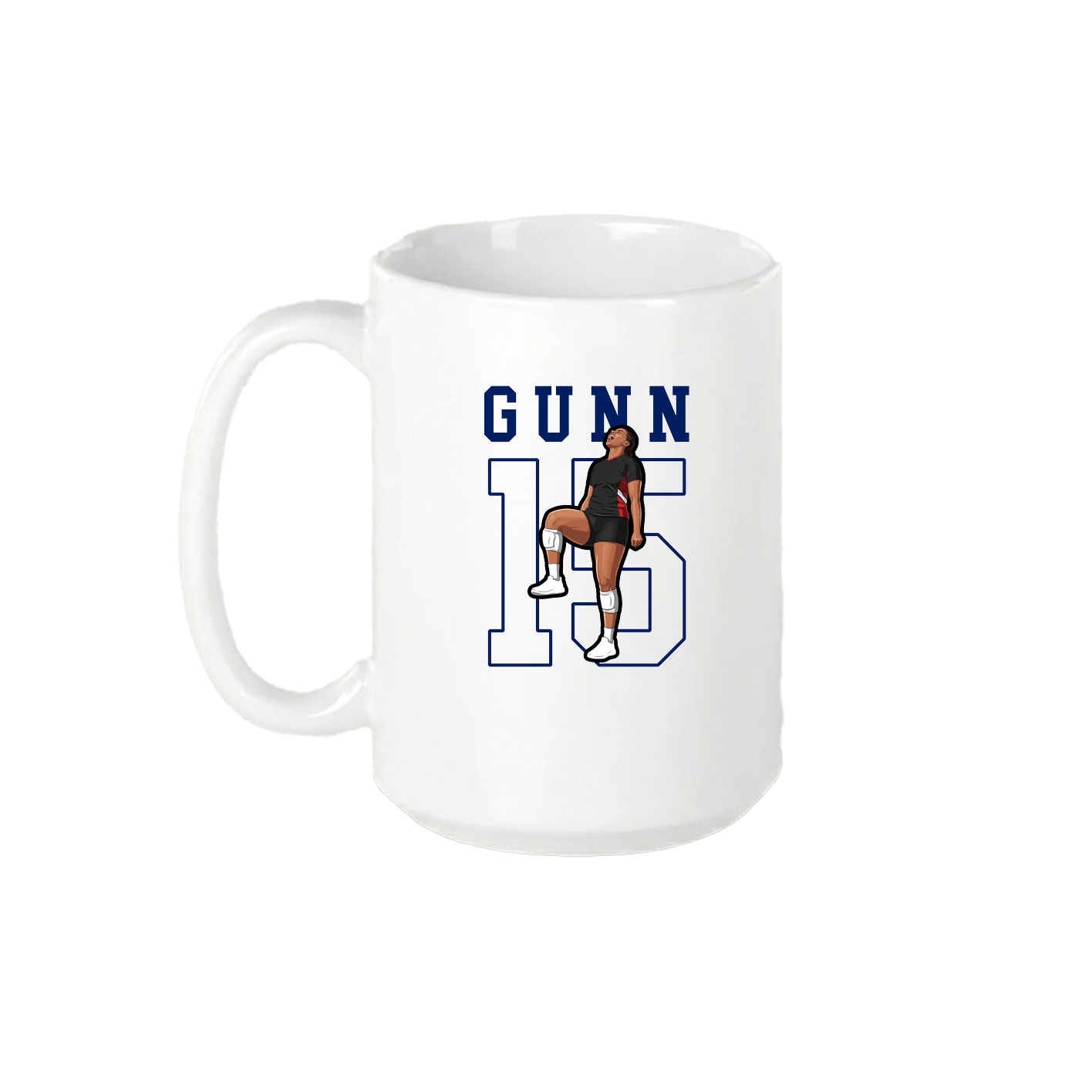 15oz Coffee Mug — Shirsey in White