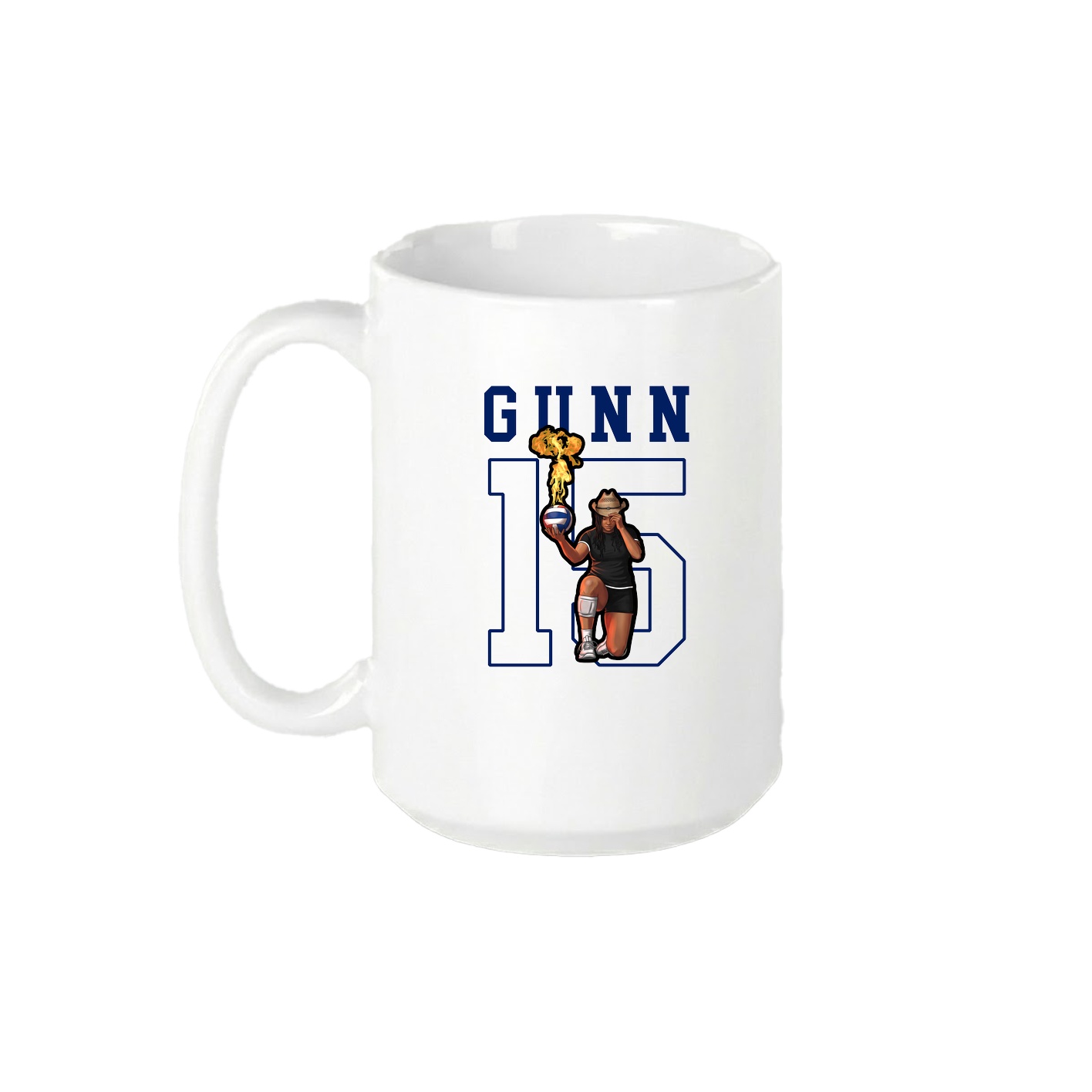 15oz Coffee Mug — Shirsey in White