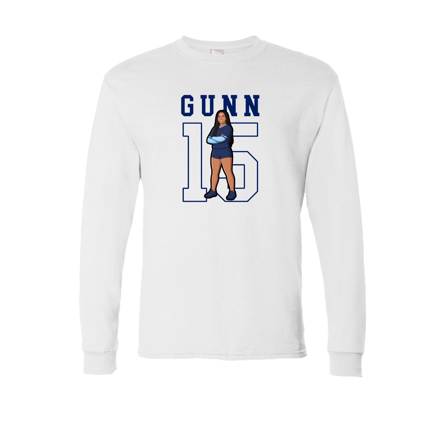 Long Sleeve Tee — Shirsey in White