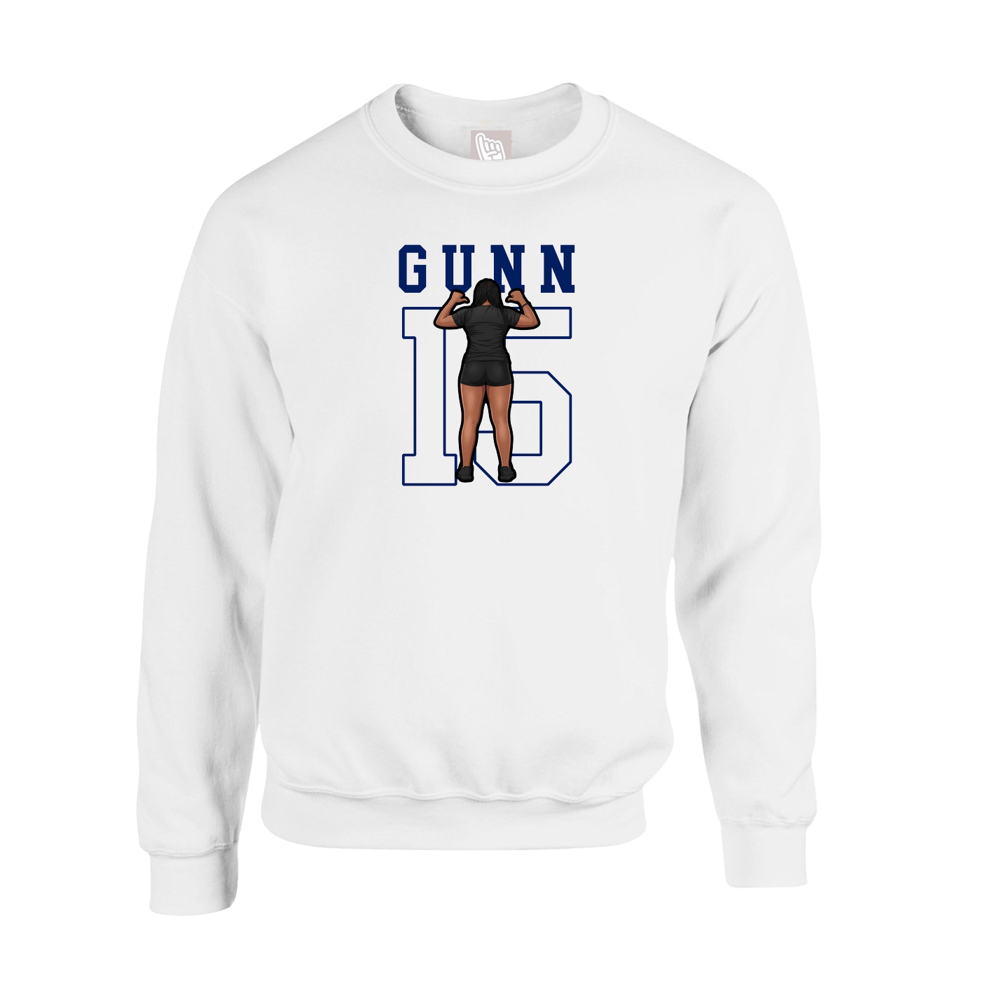 Fleece Crew — Shirsey in White