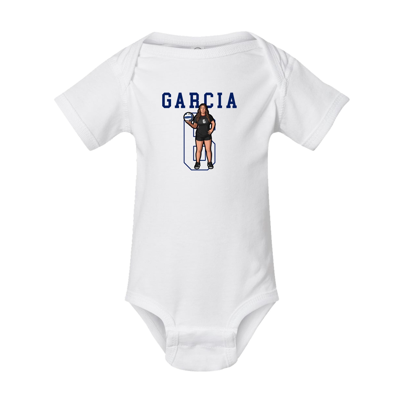 Baby Onesie — Shirsey in White