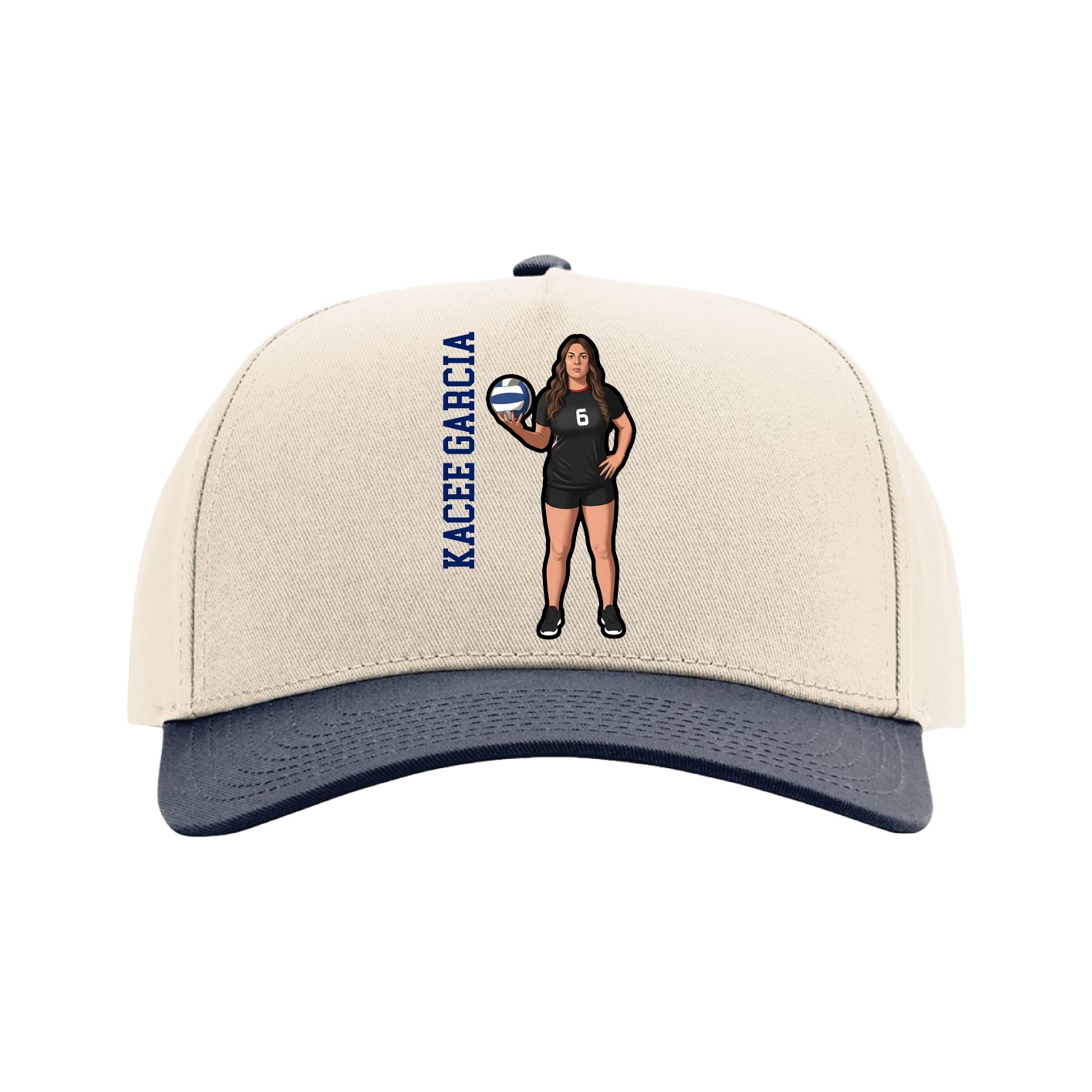 Full Fabric Five-Panel Champ Cap