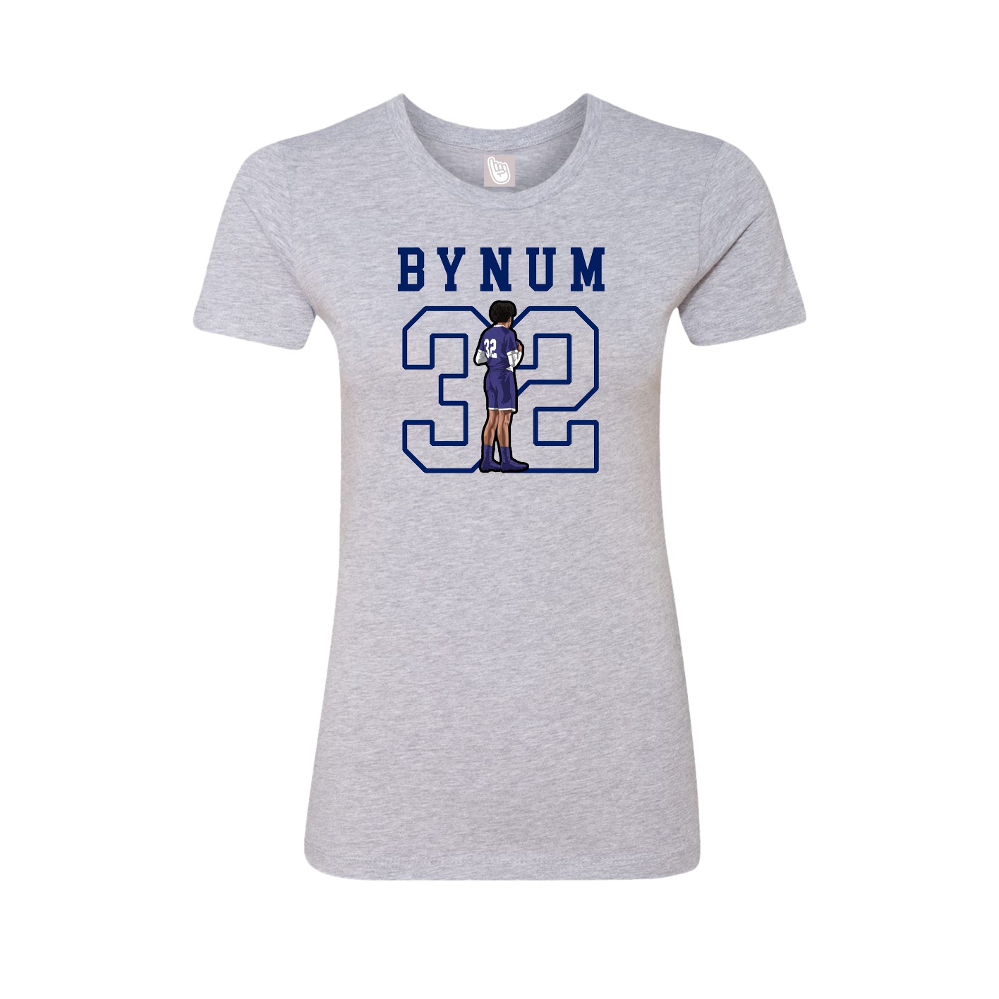 Fitted Women's Tee — Shirsey in Grey