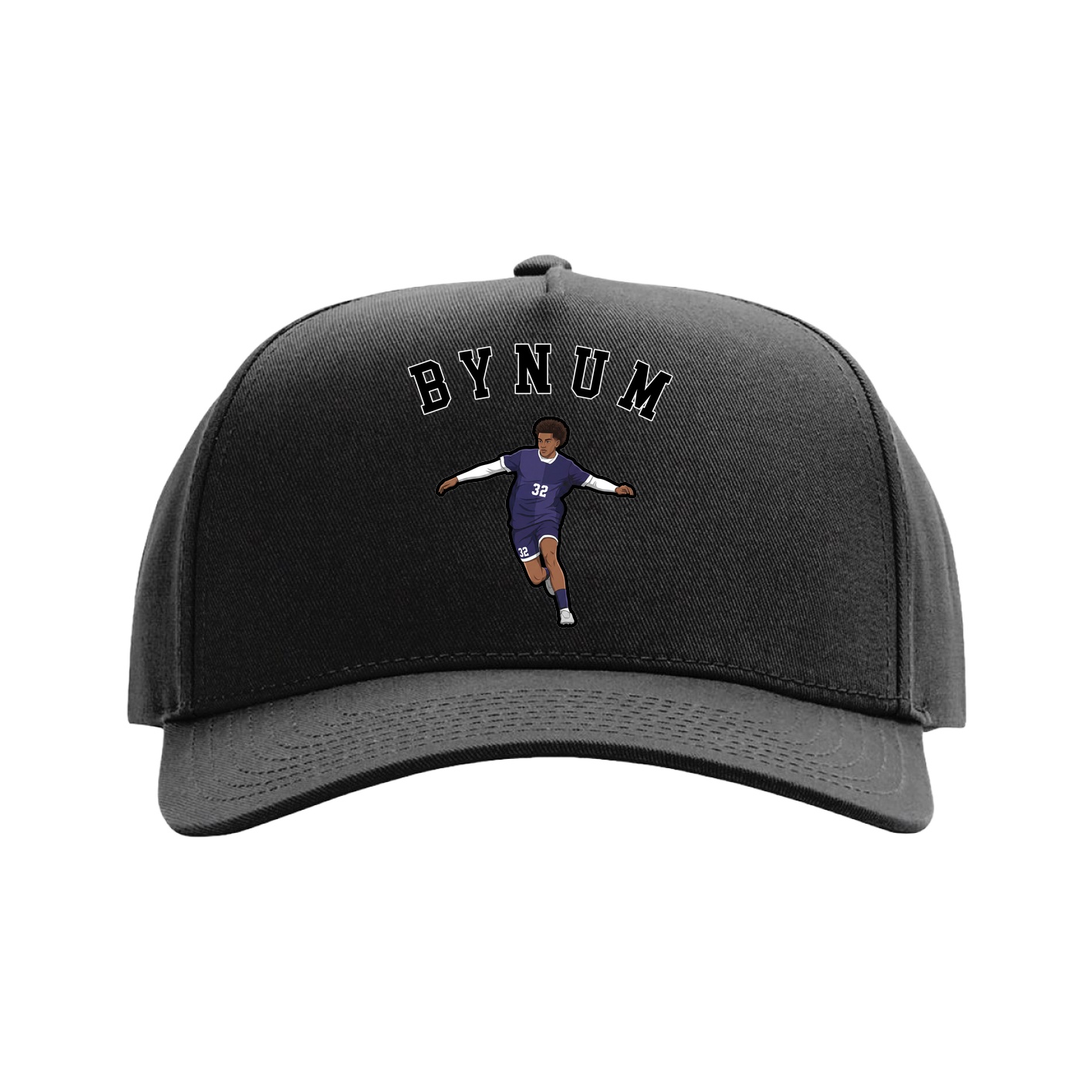 Full Fabric Five-Panel Champ Cap