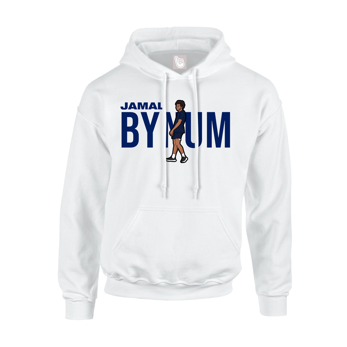Hoodie — Player Name in White