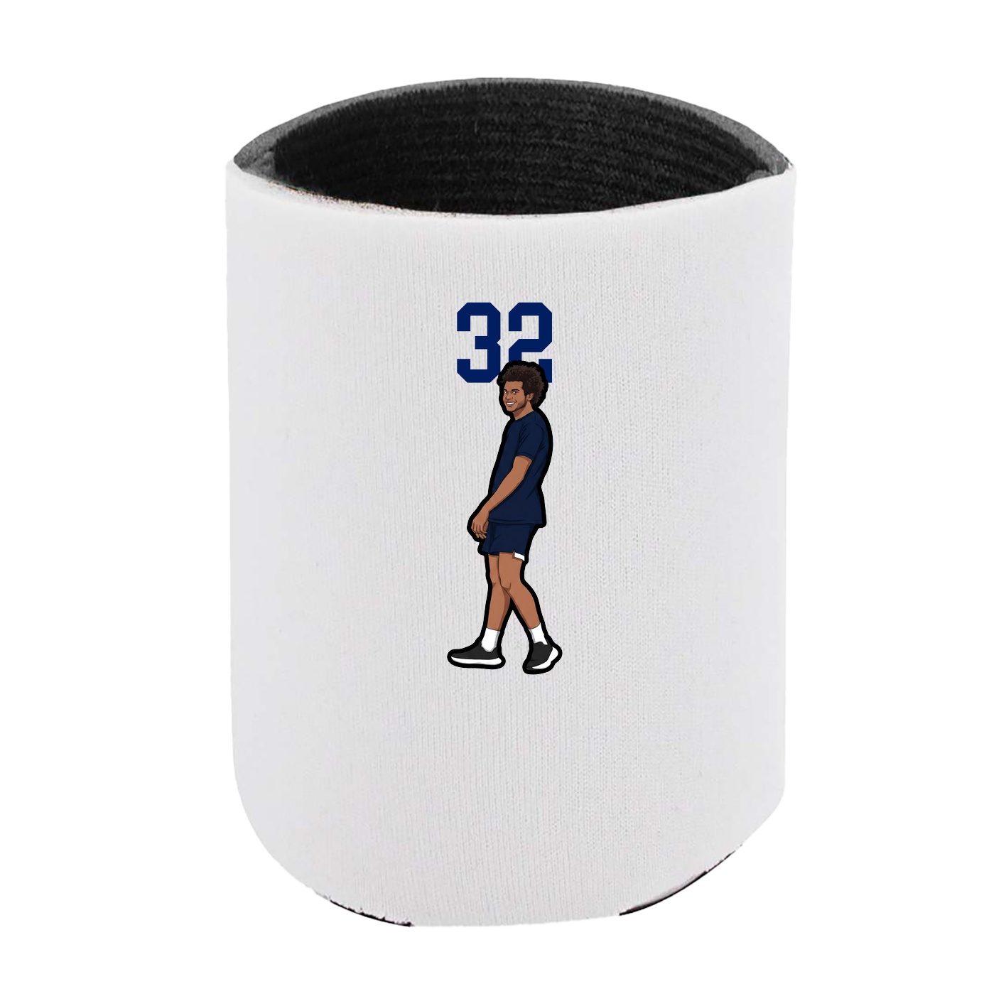 Can Holder — Number Top in White