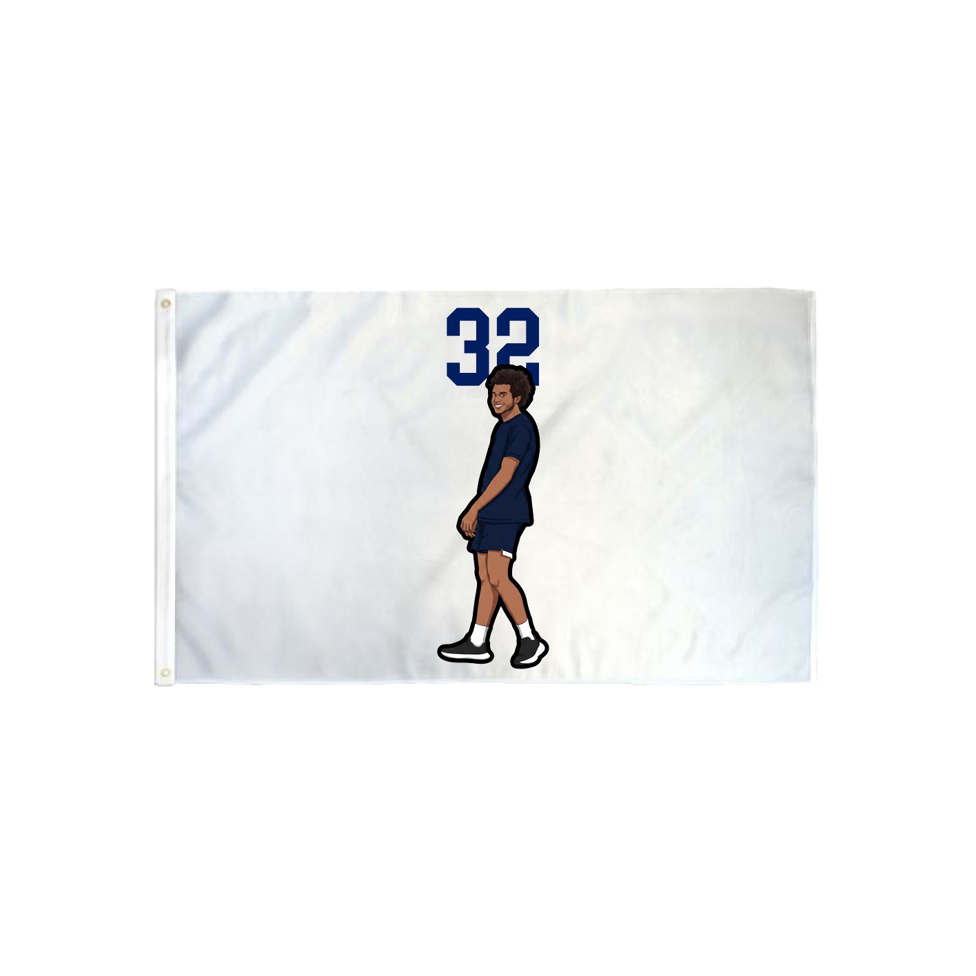 3x5 Flag — Number Top in Classic