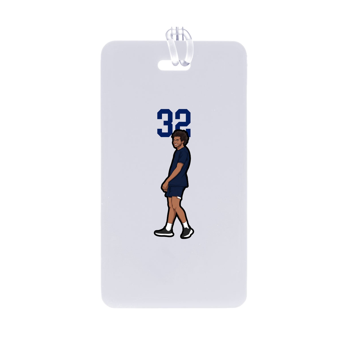 Bag Tag — Number Top in Classic