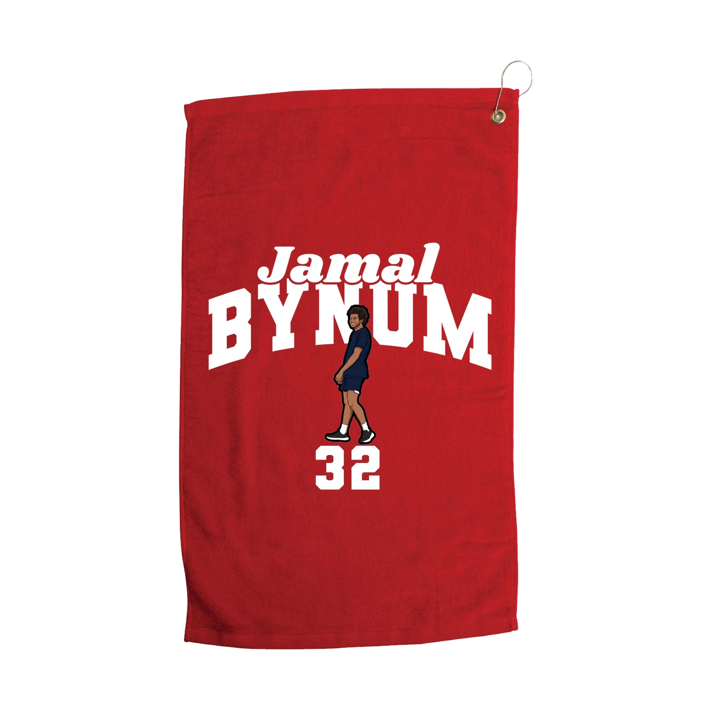 Golf Towel — Signature Arch in Red