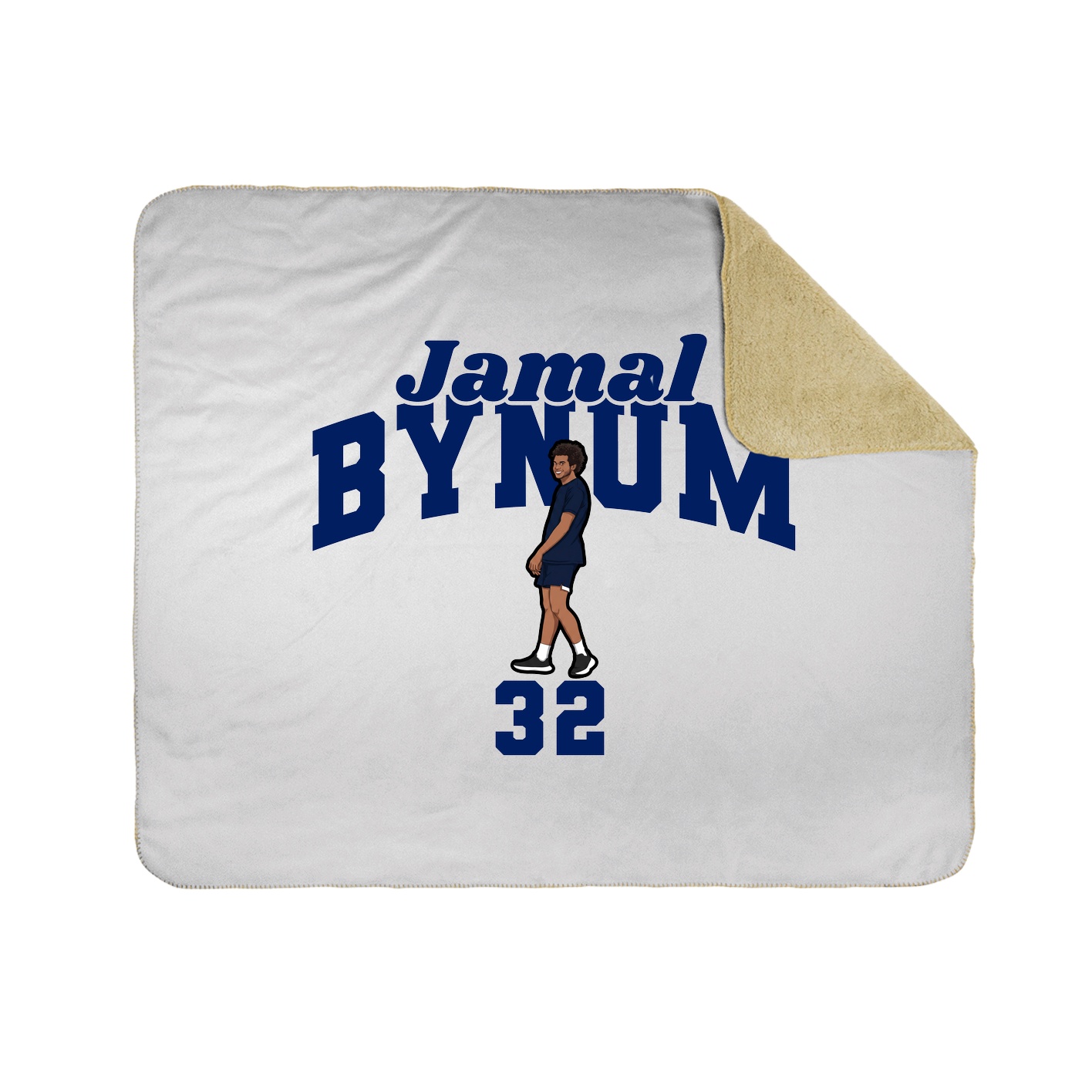 Throw Blanket — Signature Arch in White
