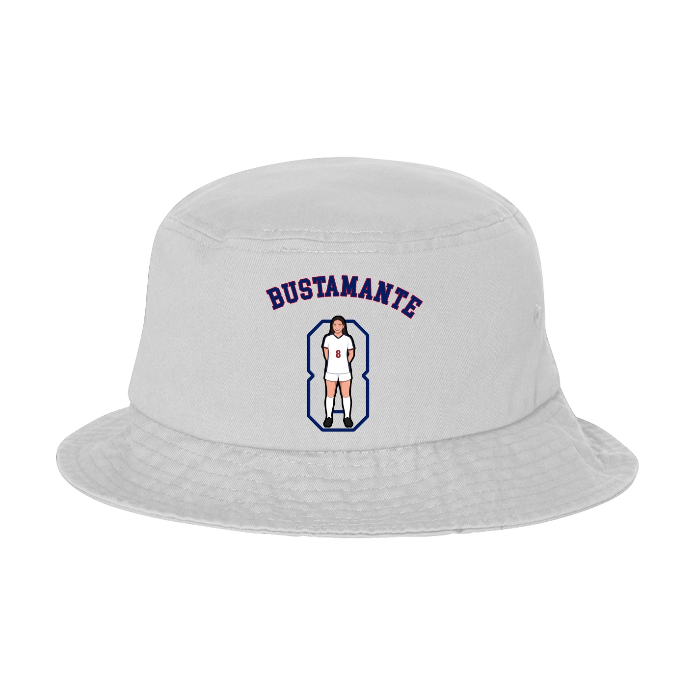 Bucket Cap — Shirsey Arch in White