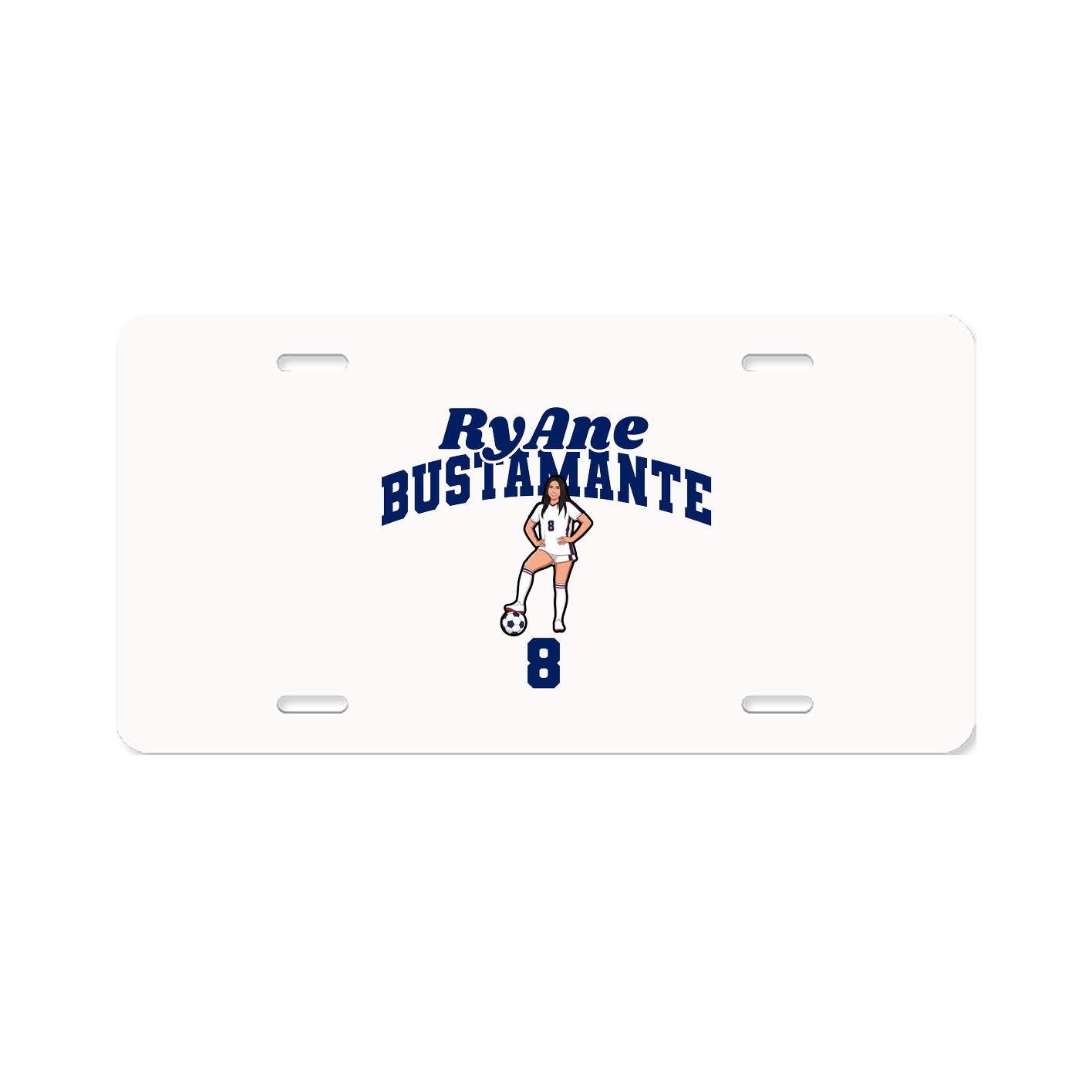 License Plate — Signature Arch in Classic