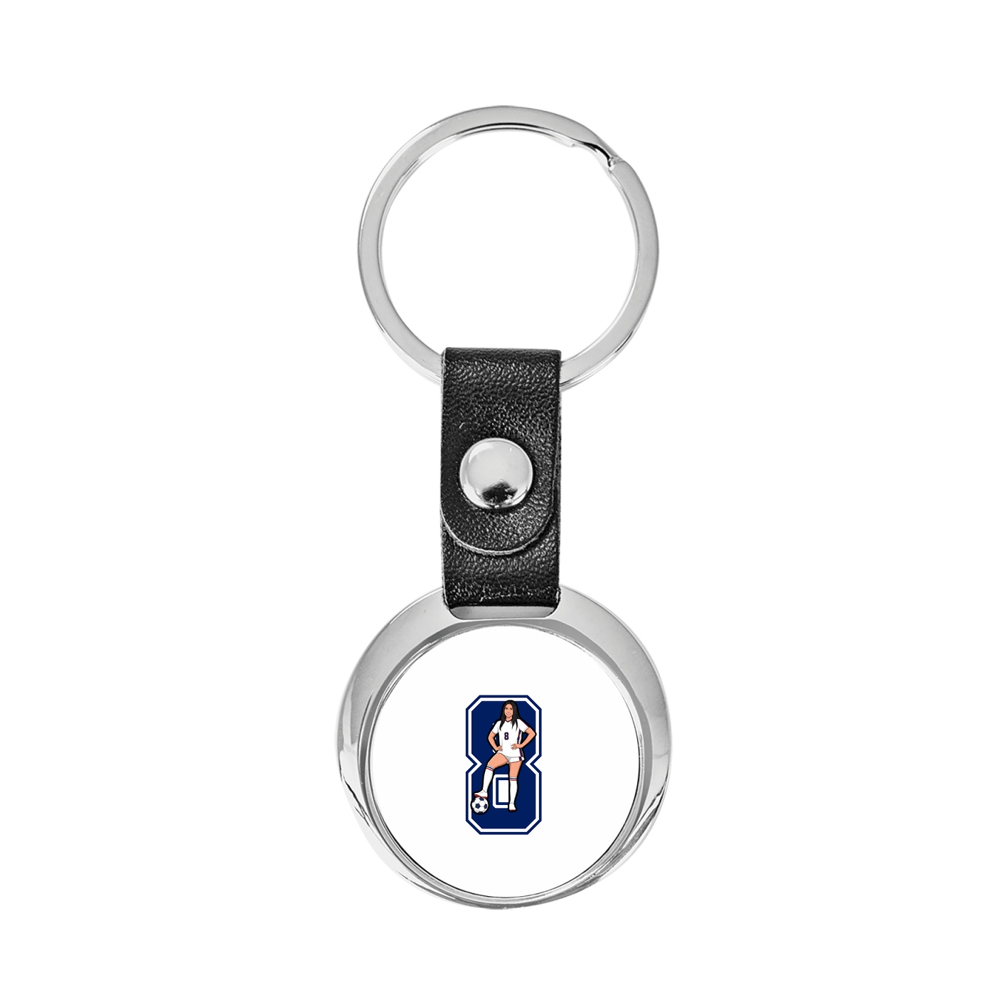 Key Chain — Number in Classic