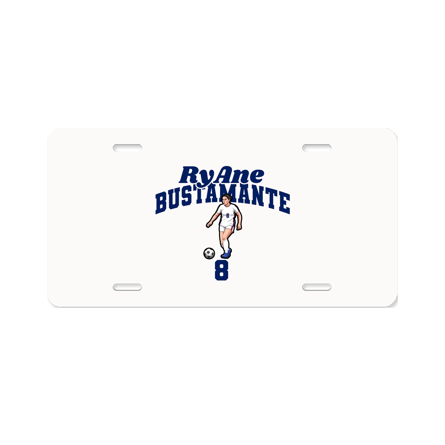 License Plate — Signature Arch in Classic