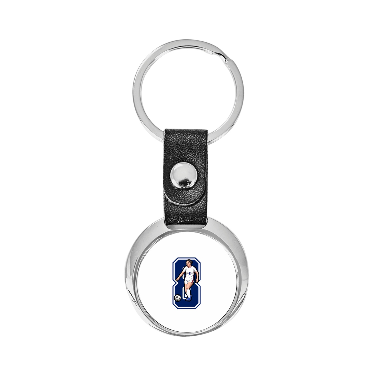 Key Chain — Number in Classic