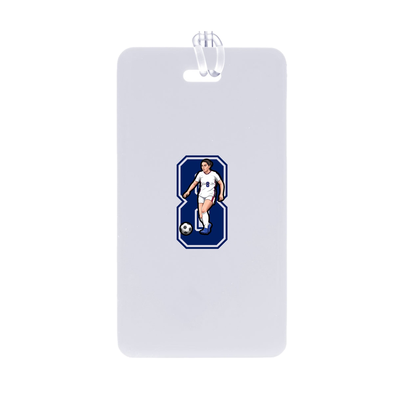 Bag Tag — Number in Classic