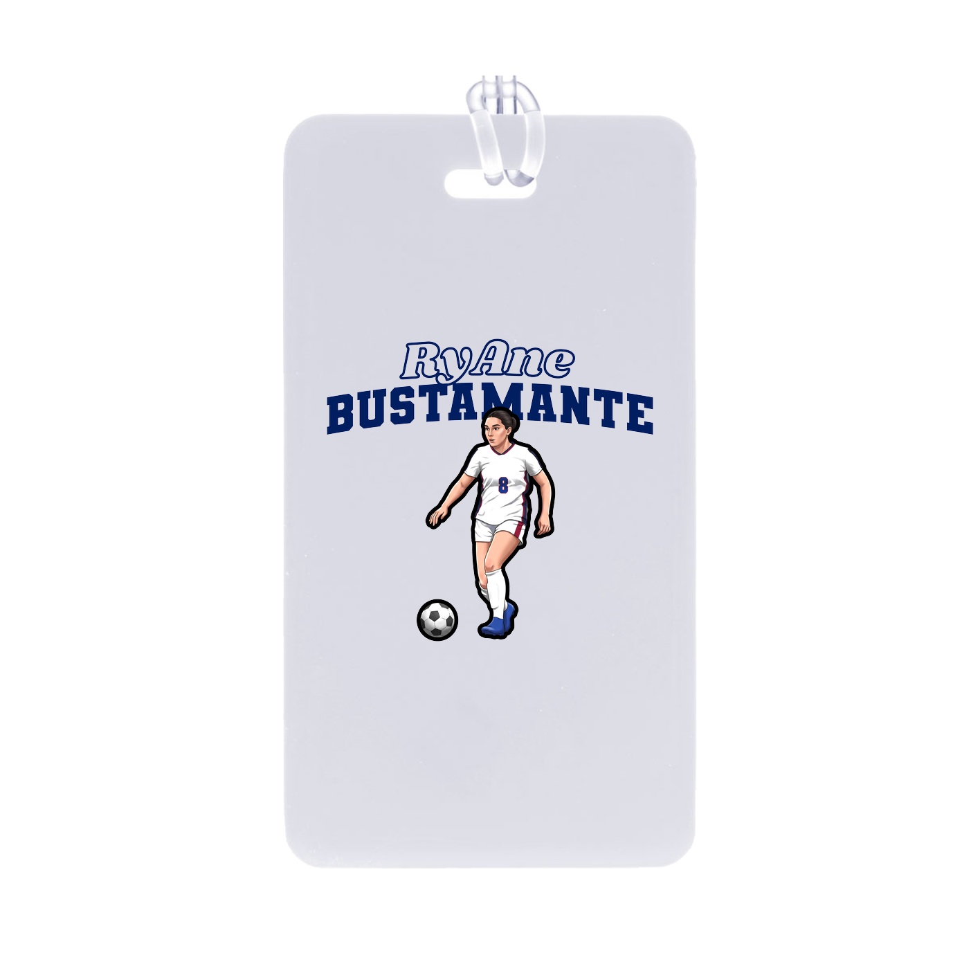 Bag Tag — Name Arch in Classic
