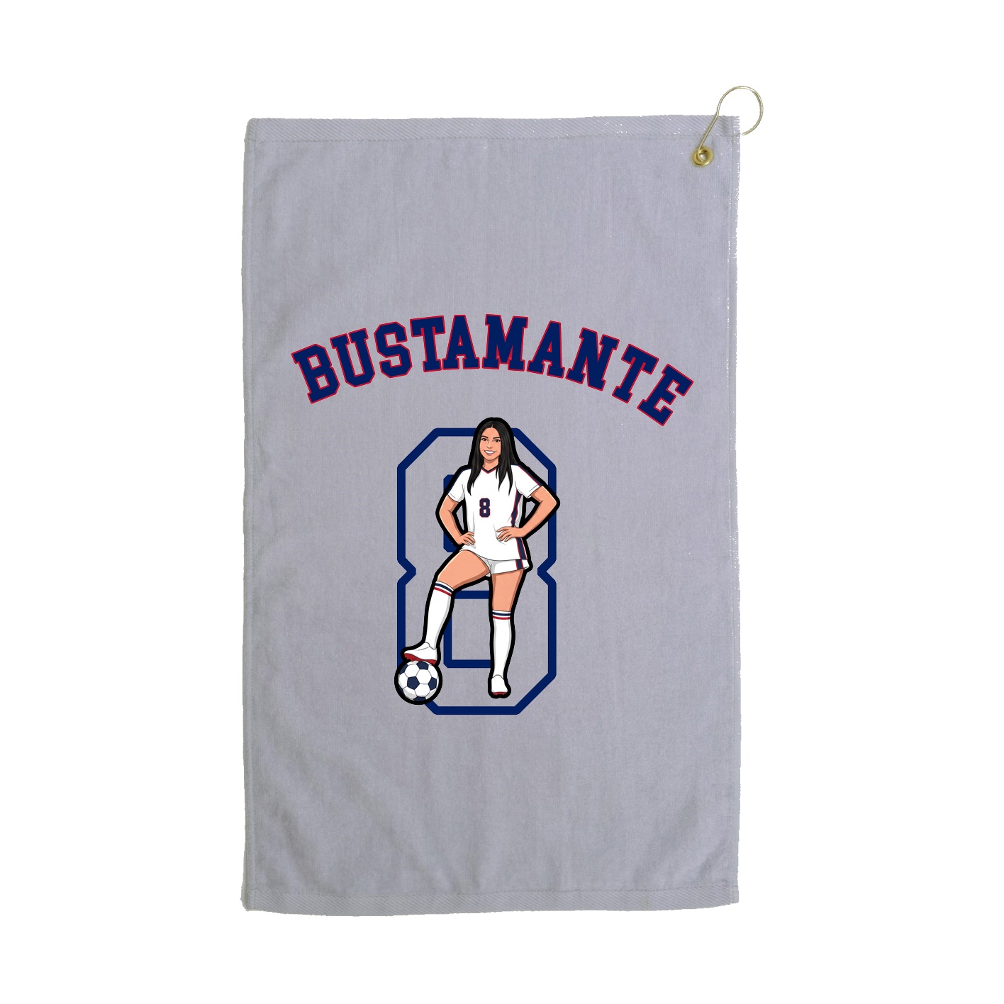 Golf Towel — Shirsey Arch in Grey