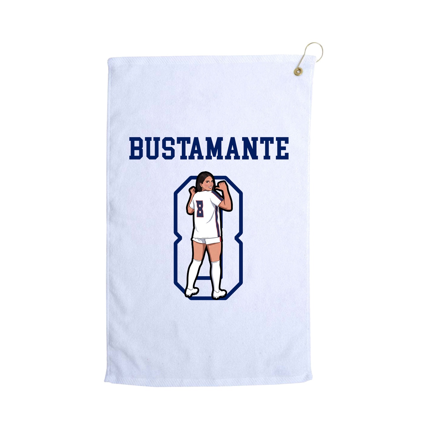 Golf Towel — Shirsey in White