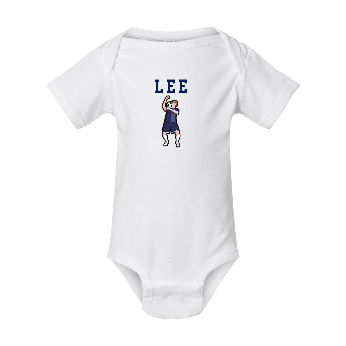Baby Onesie — Shirsey in White