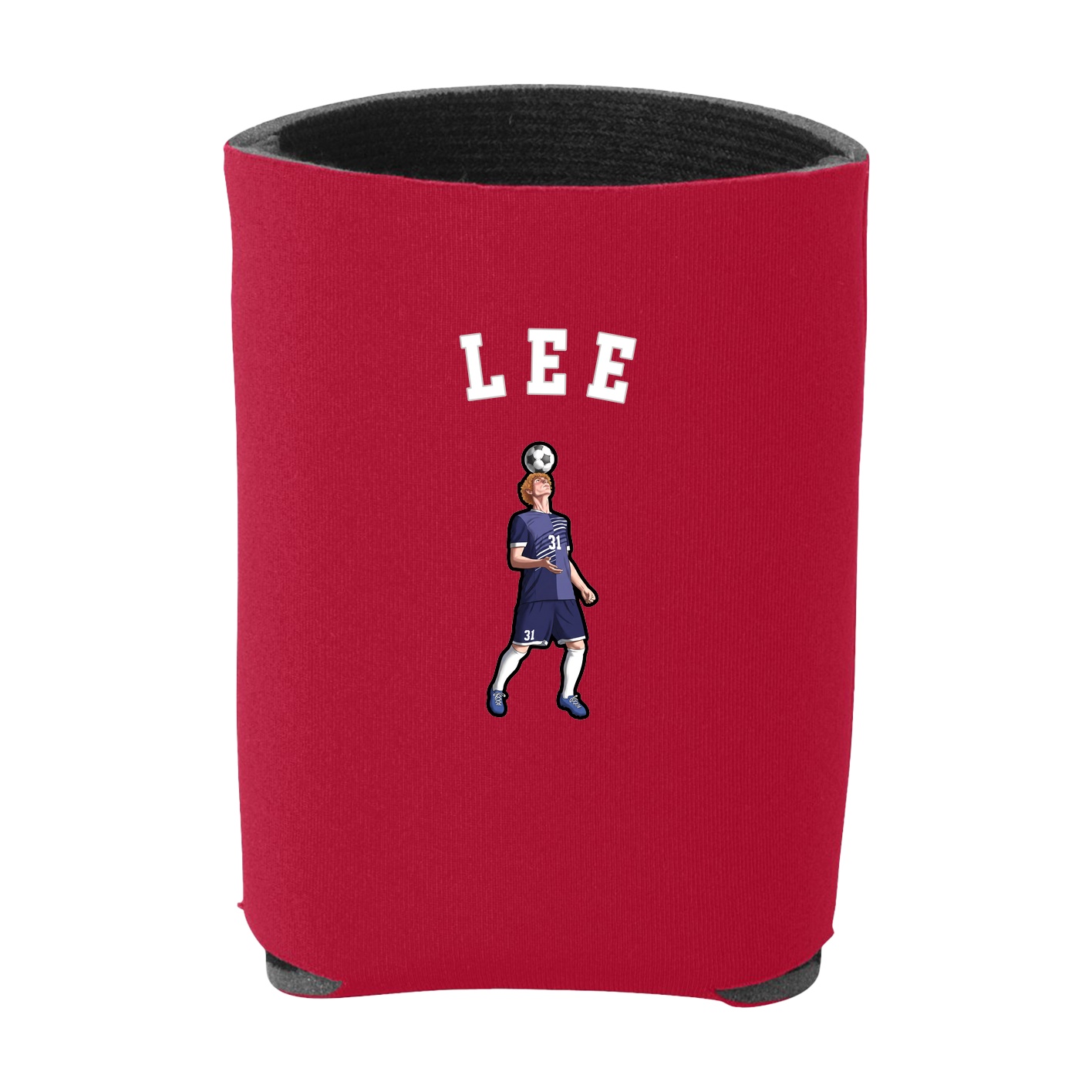 Can Holder — Shirsey Arch in Red
