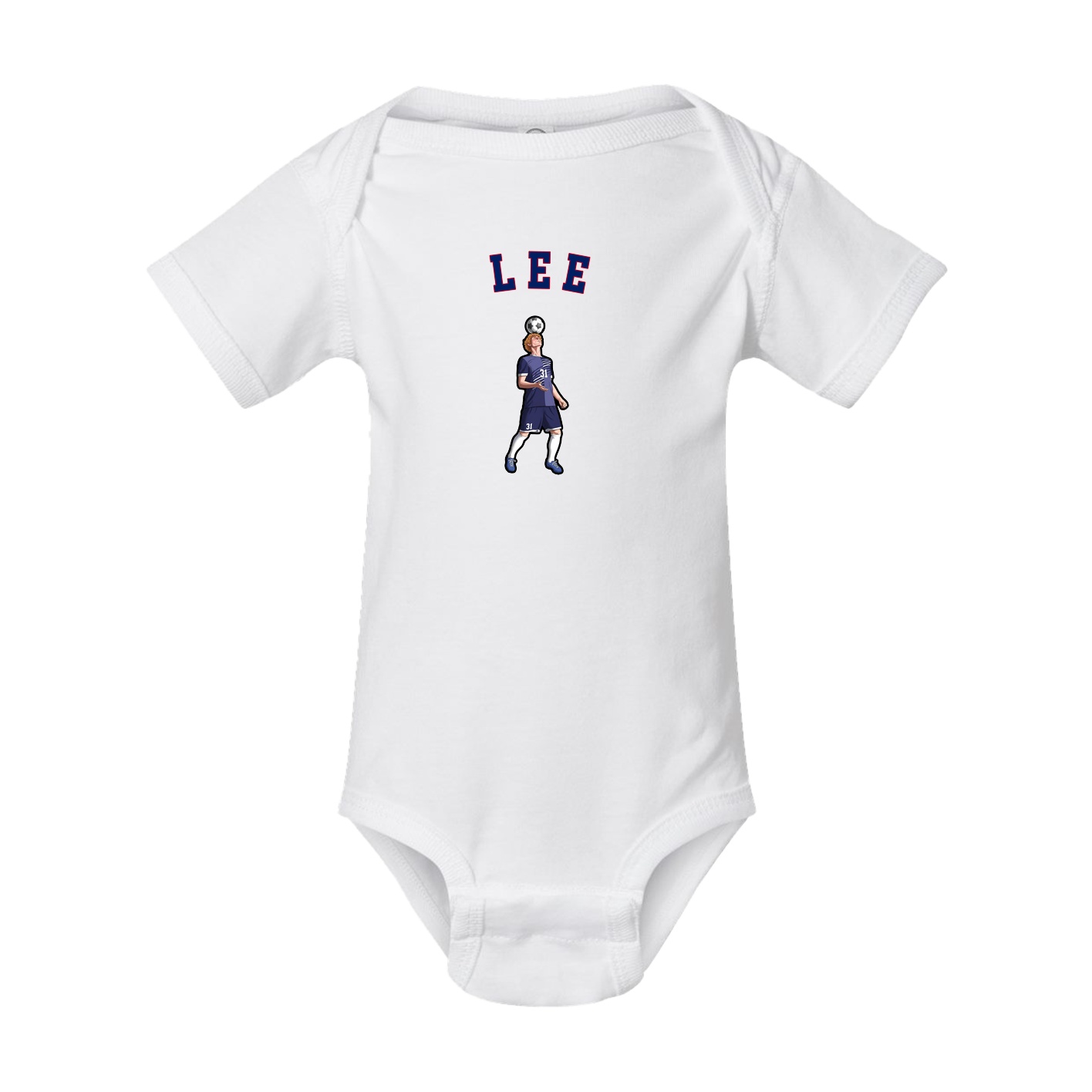 Baby Onesie — Shirsey Arch in White