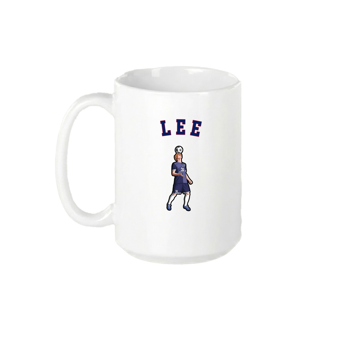 15oz Coffee Mug — Shirsey Arch in White