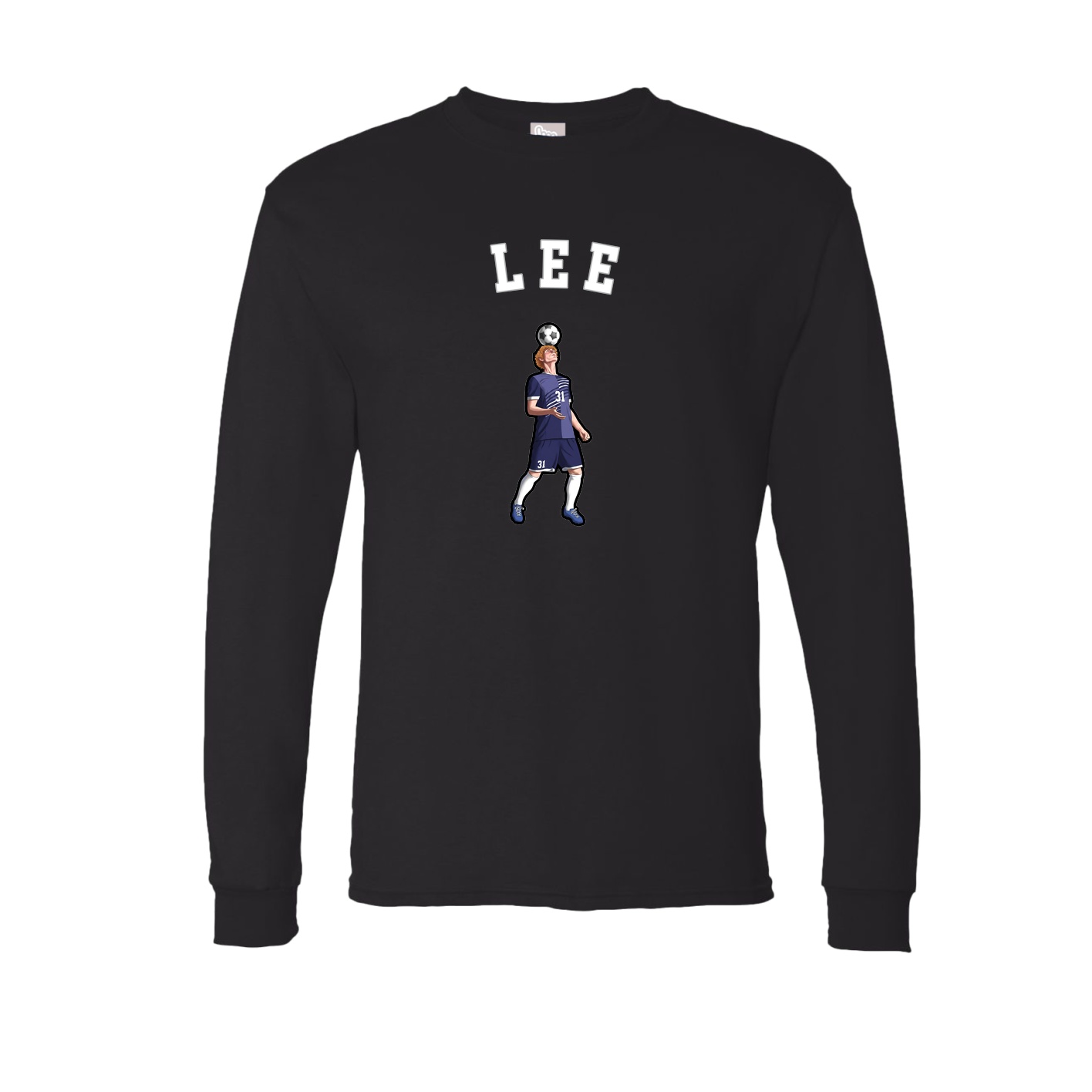 Long Sleeve Tee — Shirsey Arch in Black