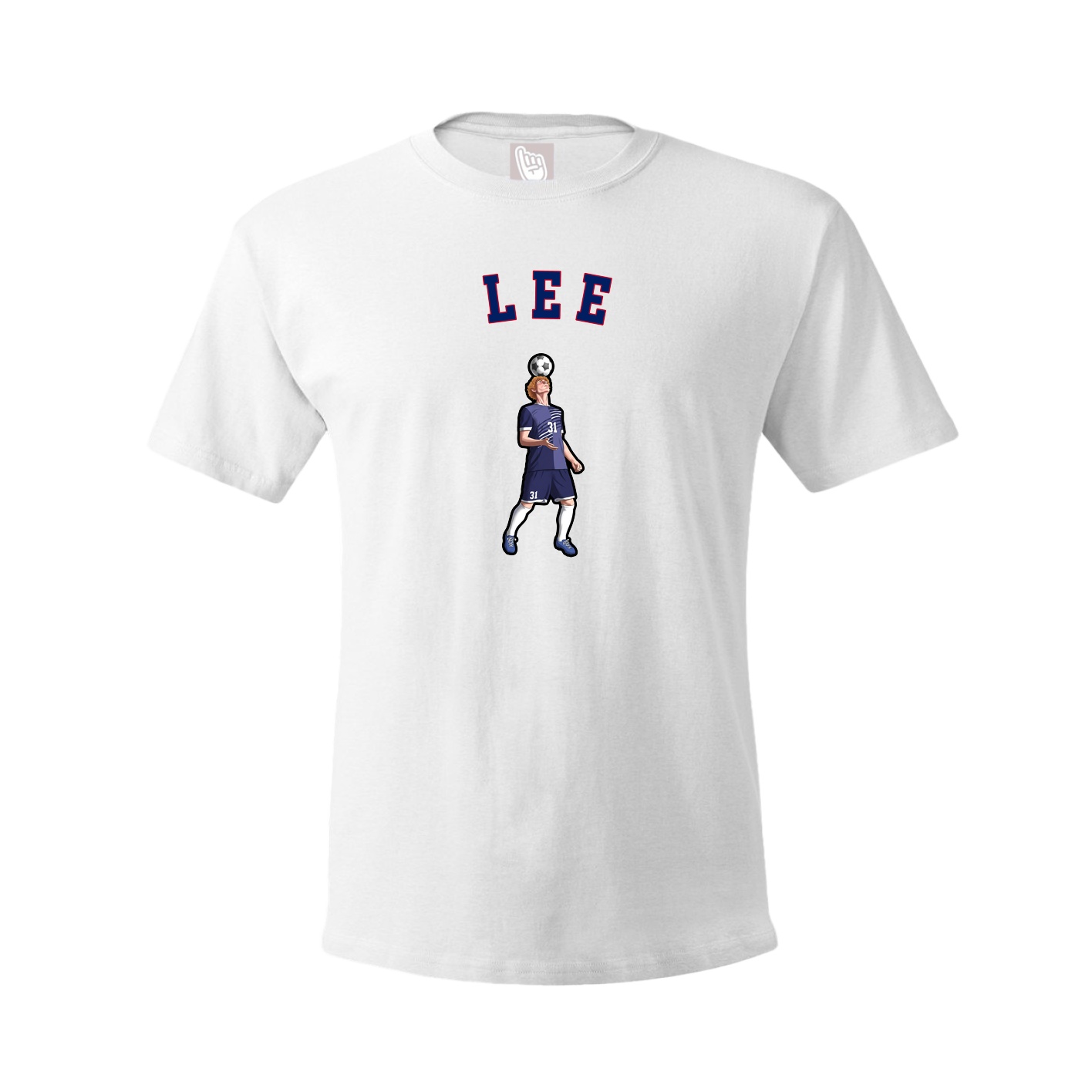 Youth Tee — Shirsey Arch in White