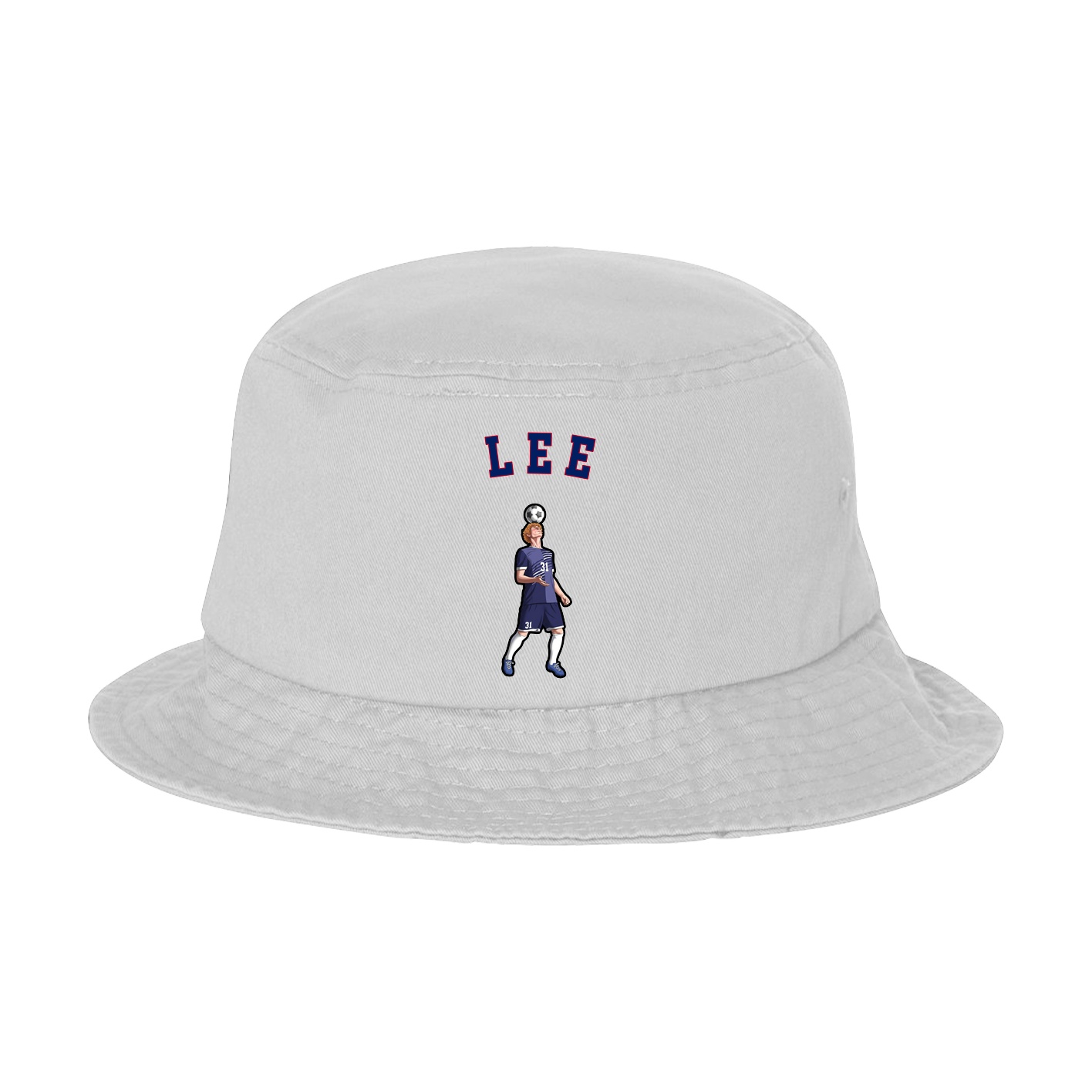 Bucket Cap — Shirsey Arch in White