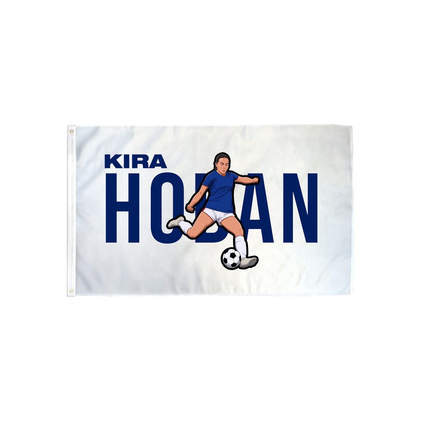 3x5 Flag — Player Name in Classic