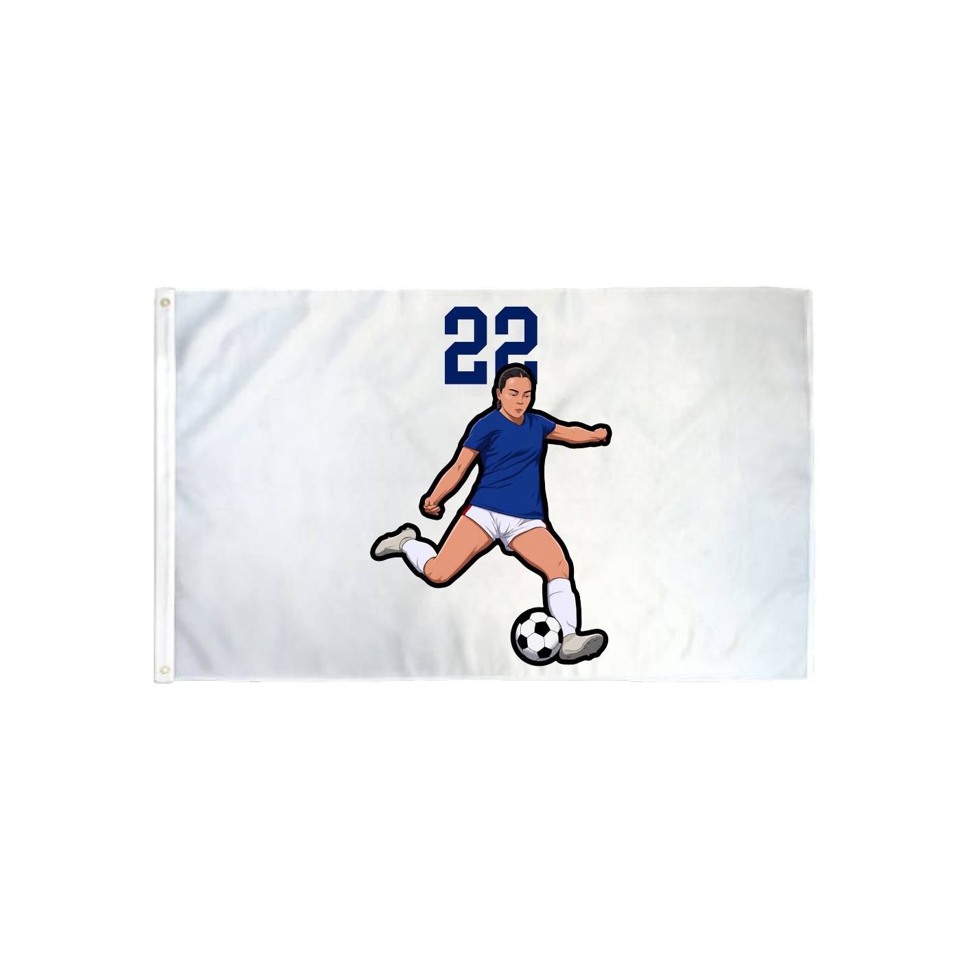 3x5 Flag — Number Top in Classic