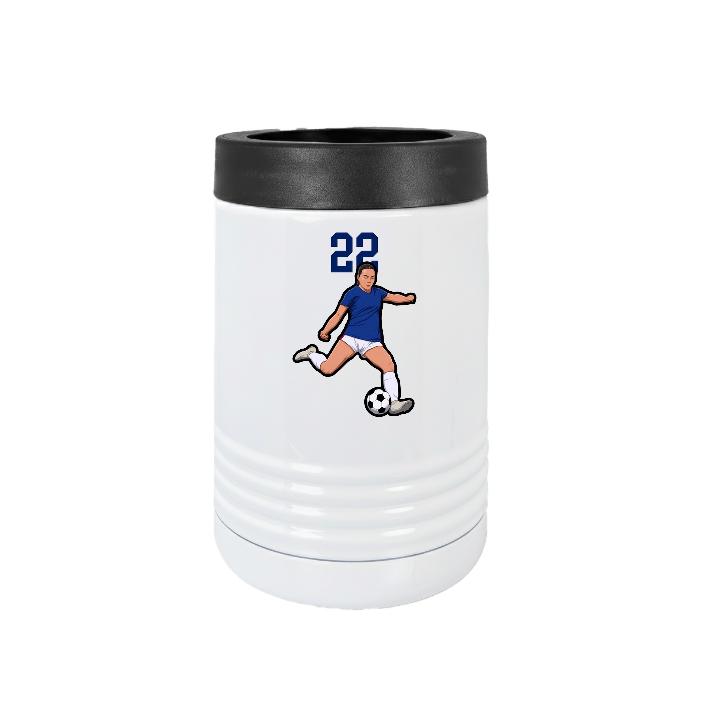 Beverage Holder — Number Top in White