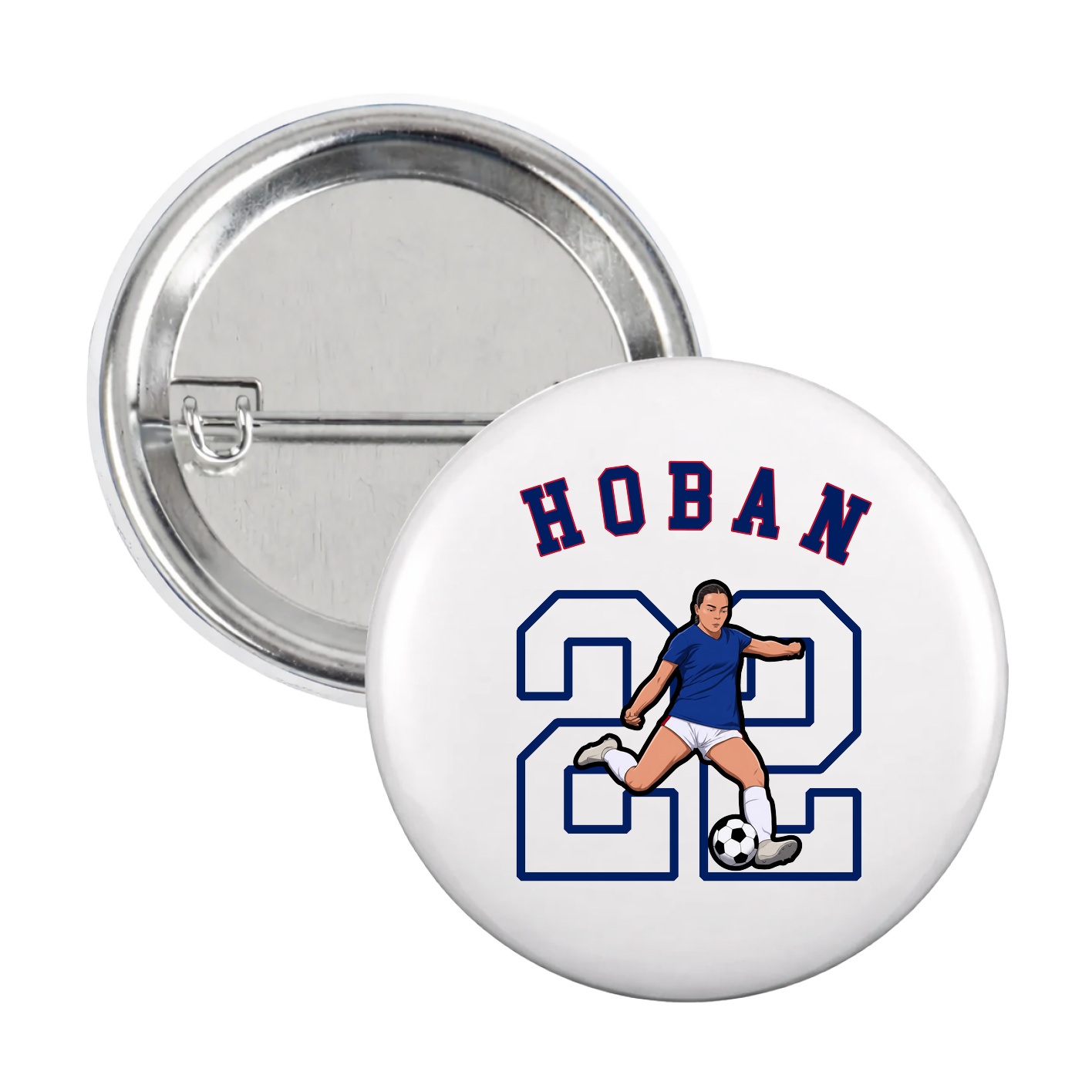 Game Day Button — Shirsey Arch in White