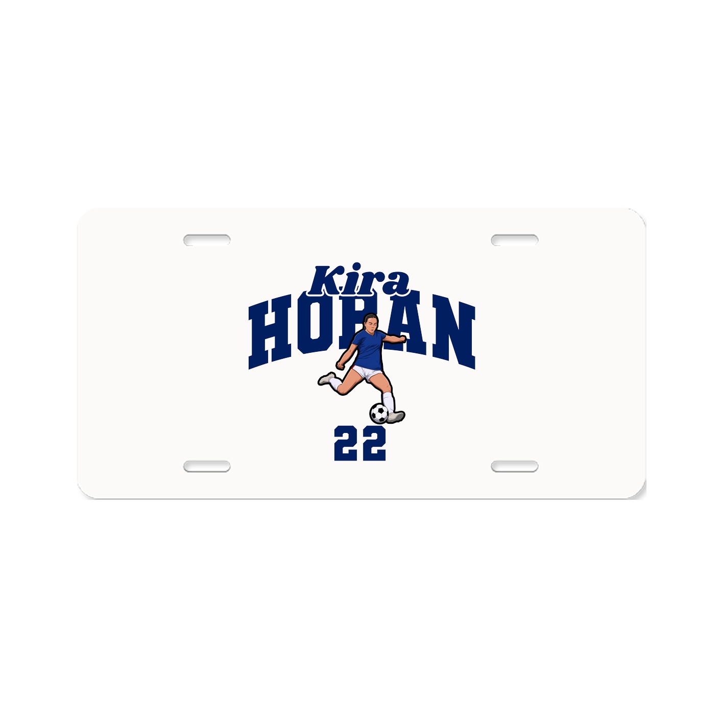 License Plate — Signature Arch in Classic