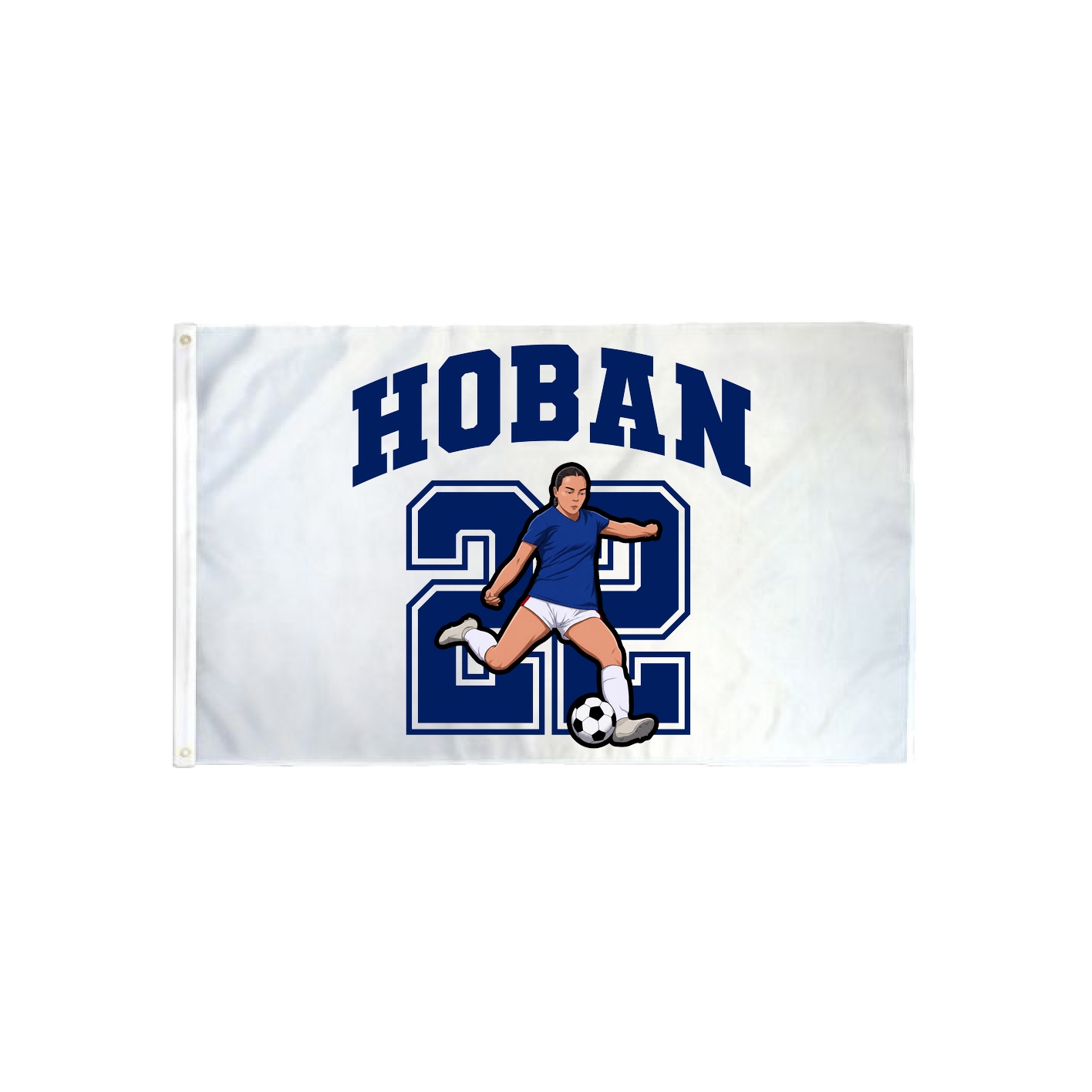 3x5 Flag — Number in Classic