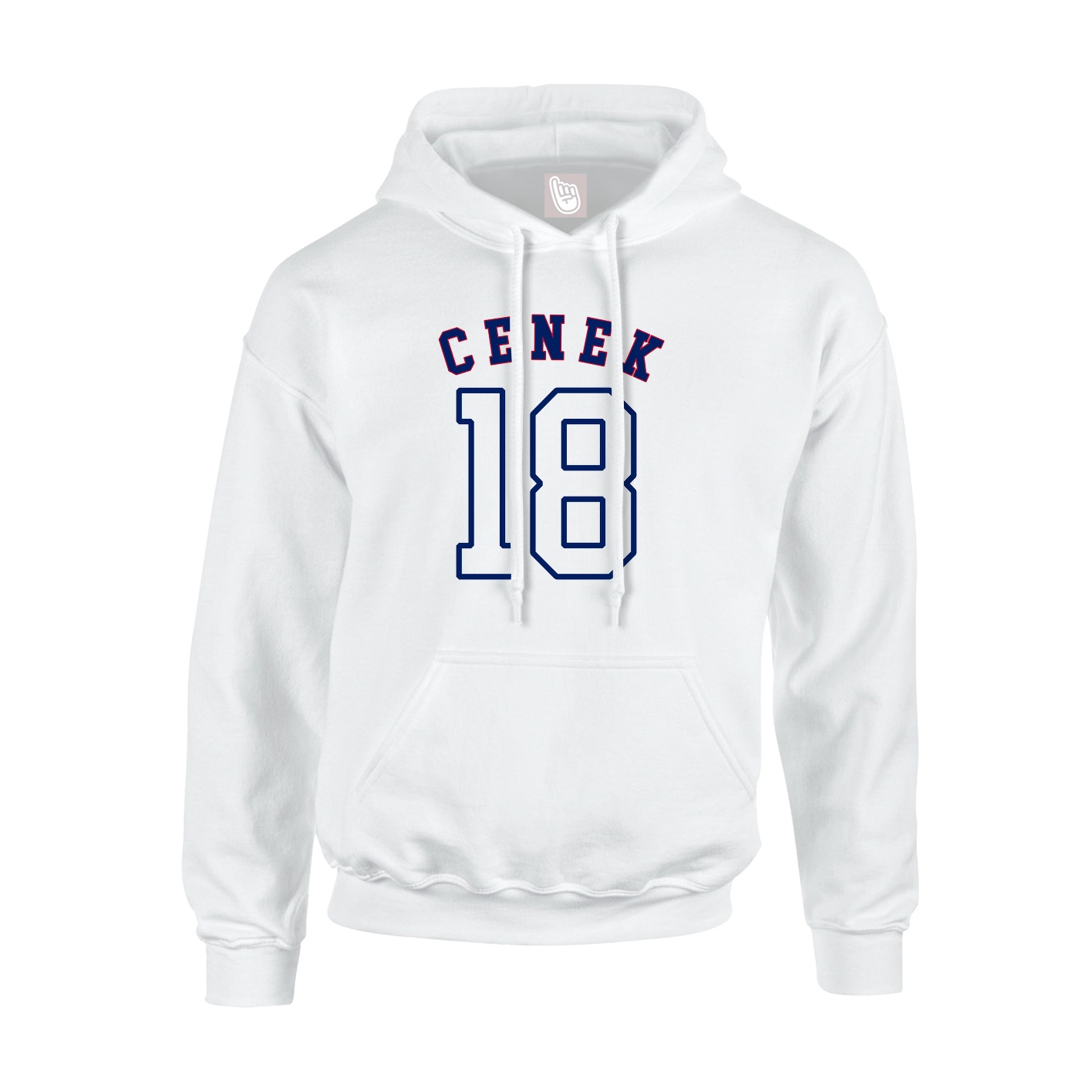 Youth Hoodie — Shirsey Arch in White