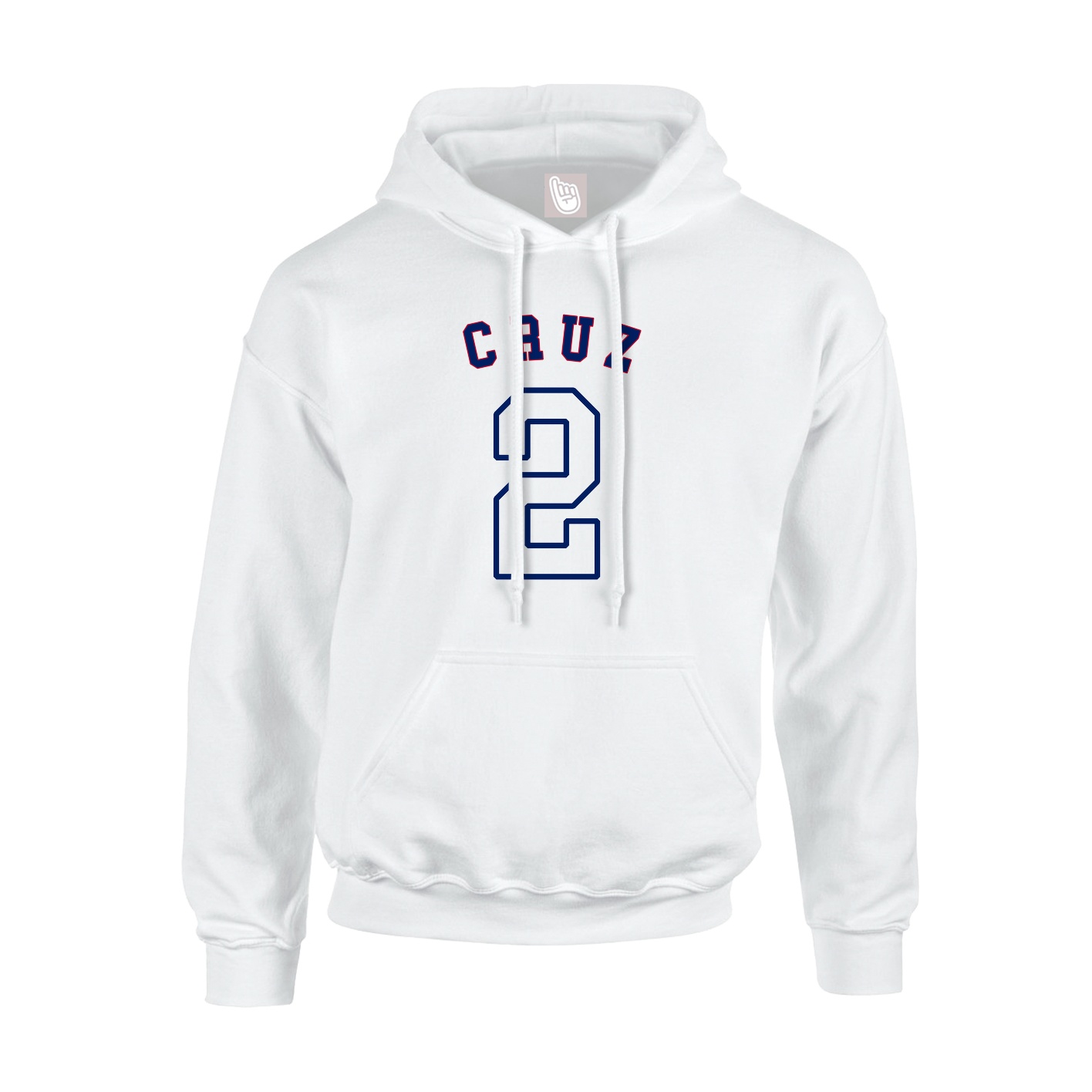 Youth Hoodie — Shirsey Arch in White