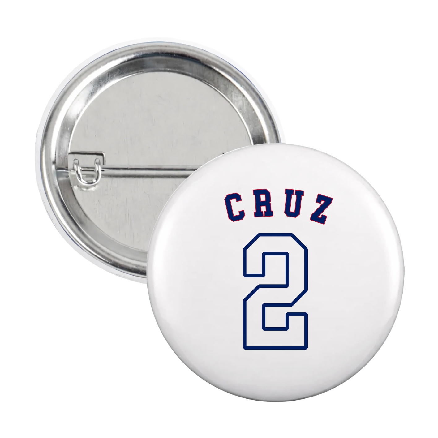 Game Day Button — Shirsey Arch in White