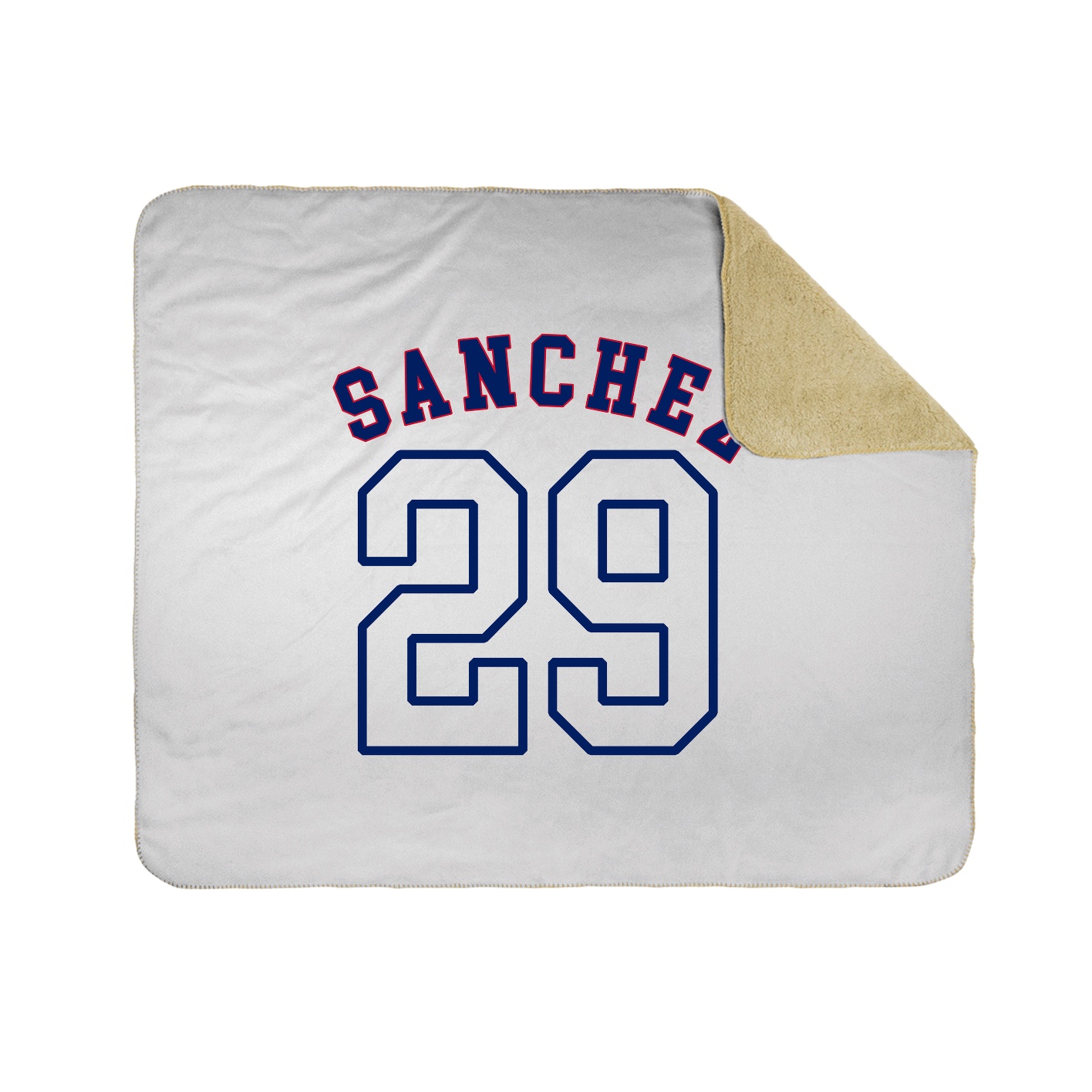 Throw Blanket — Shirsey Arch in White