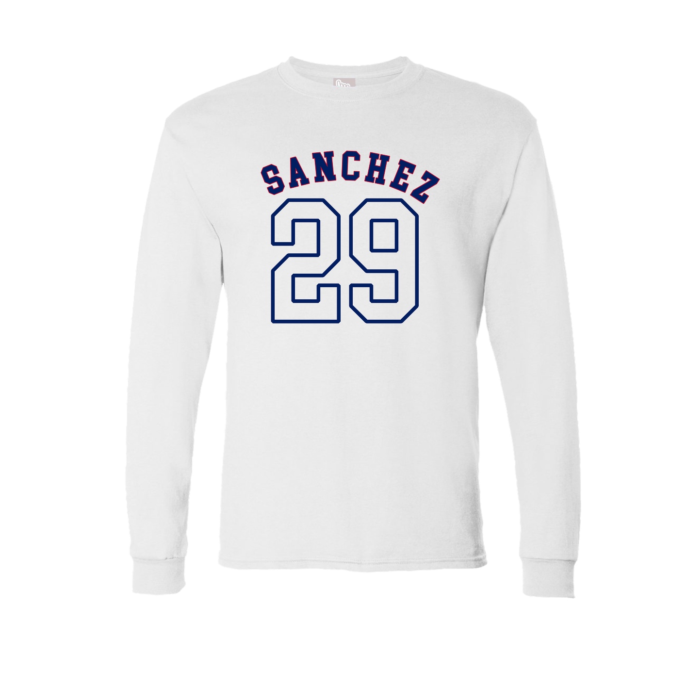 Long Sleeve Tee — Shirsey Arch in White