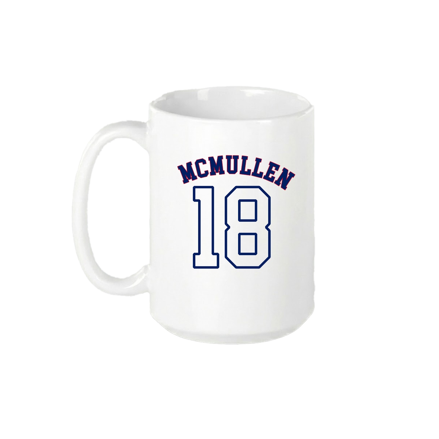 15oz Coffee Mug — Shirsey Arch in White