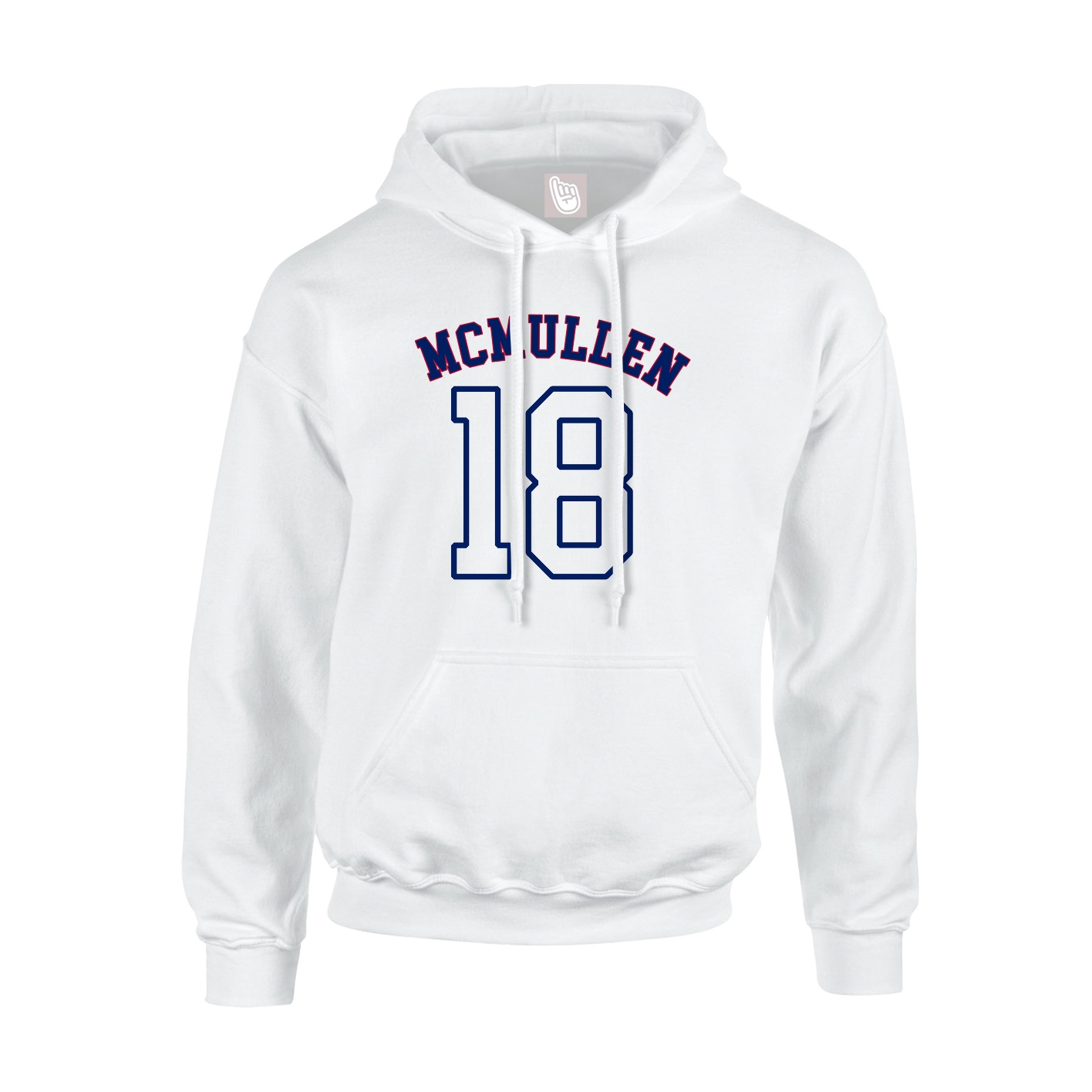 Hoodie — Shirsey Arch in White
