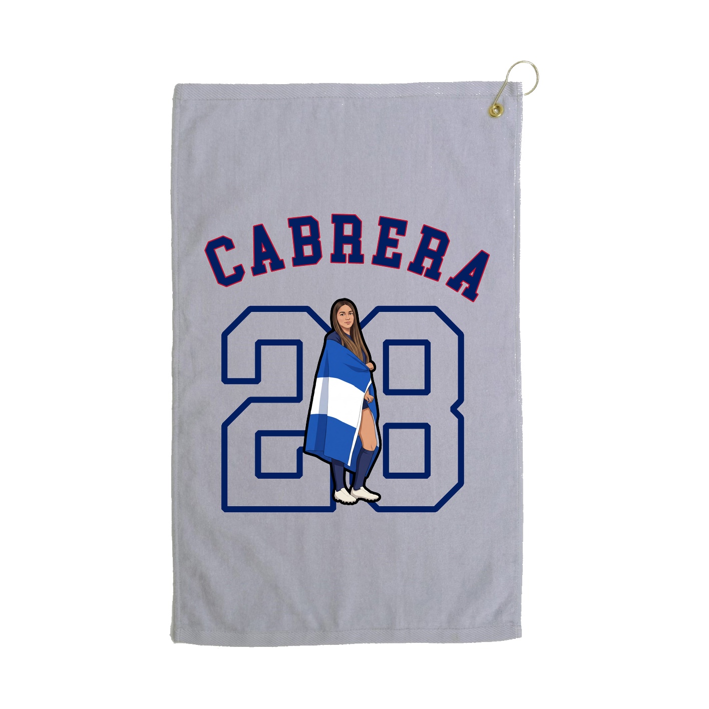 Golf Towel — Shirsey Arch in Grey
