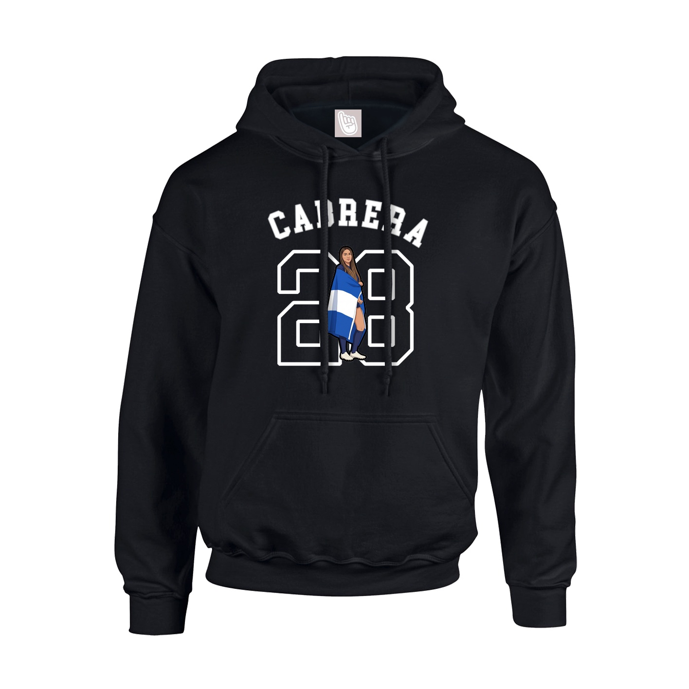 Hoodie — Shirsey Arch in Black