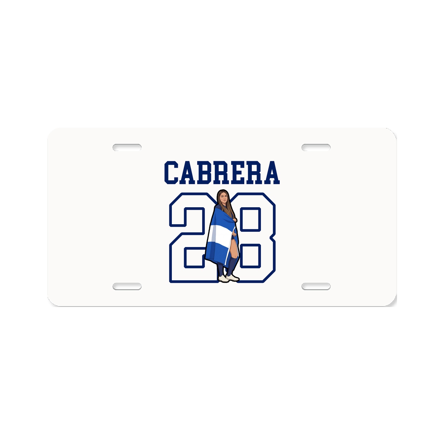 License Plate — Shirsey in Classic