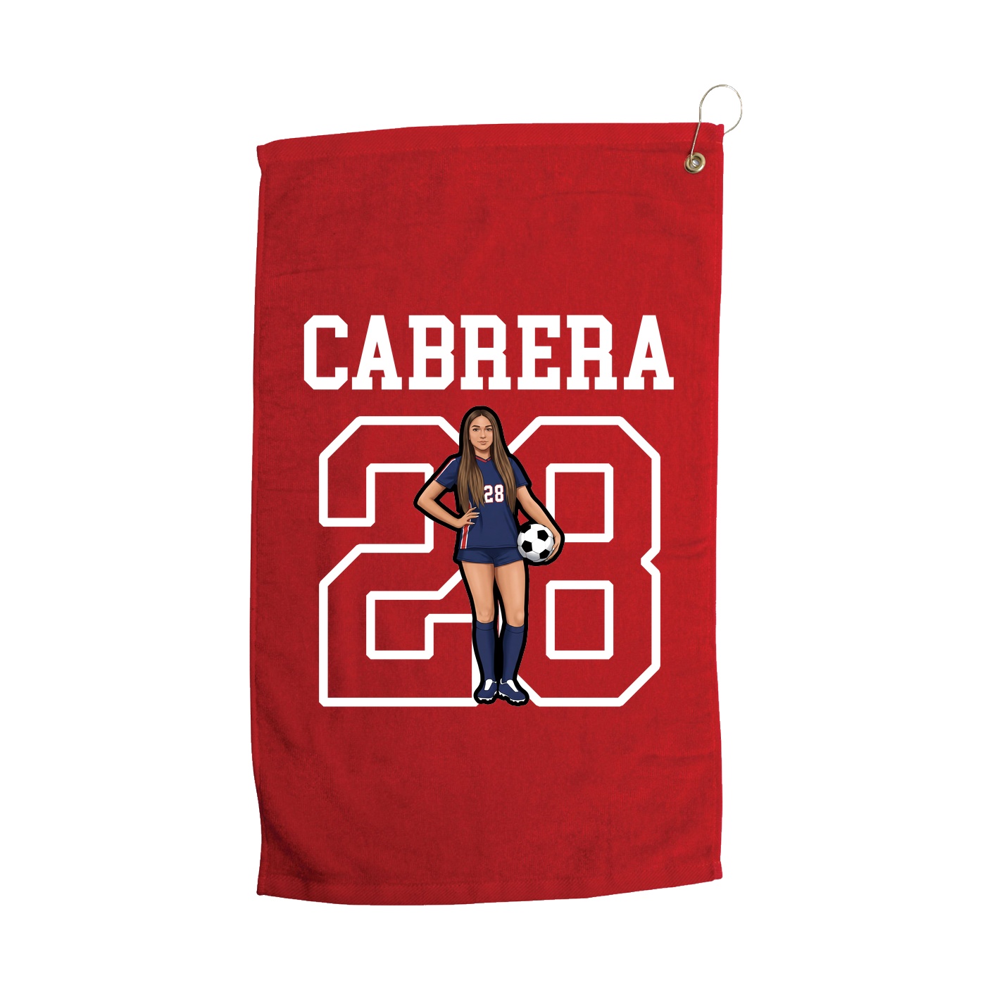Golf Towel — Shirsey in Red