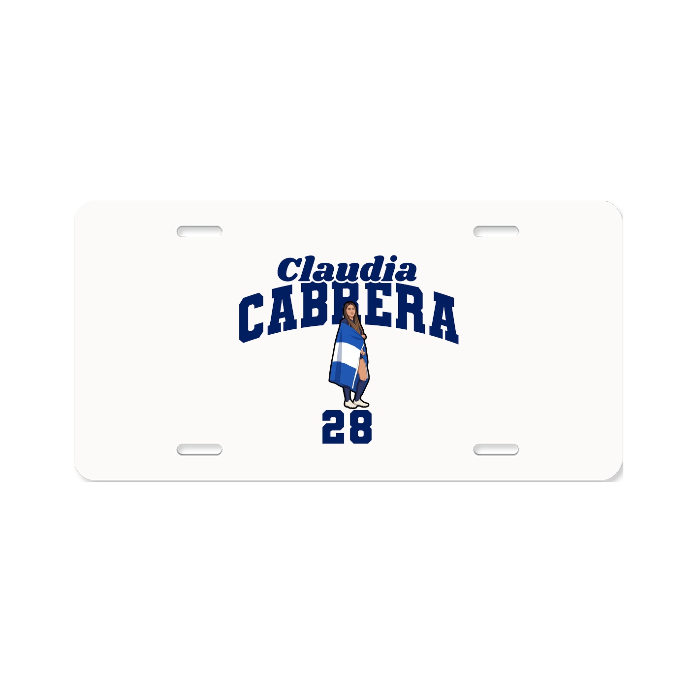 License Plate — Signature Arch in Classic